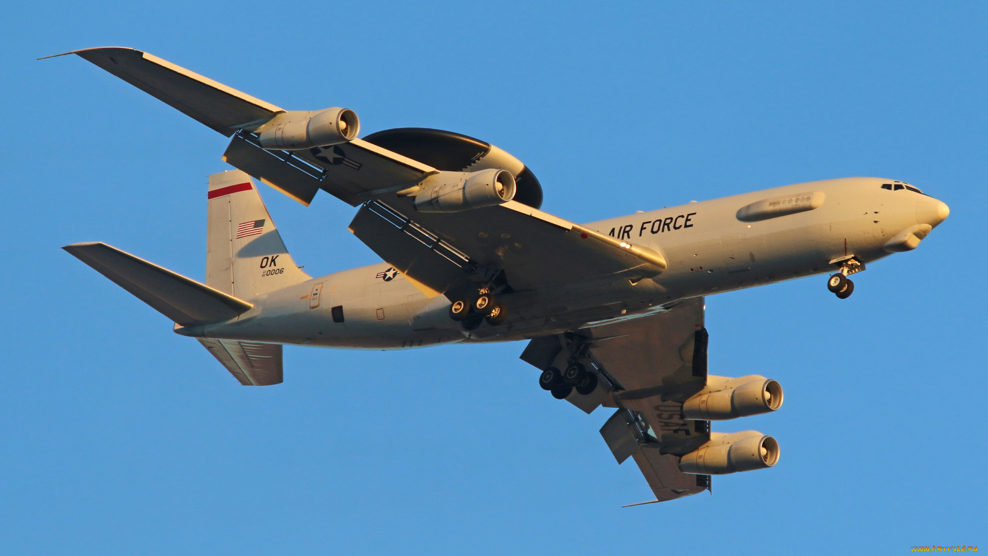 авиация, военно-транспортные, самолёты, оружие, самолёт, e-3c