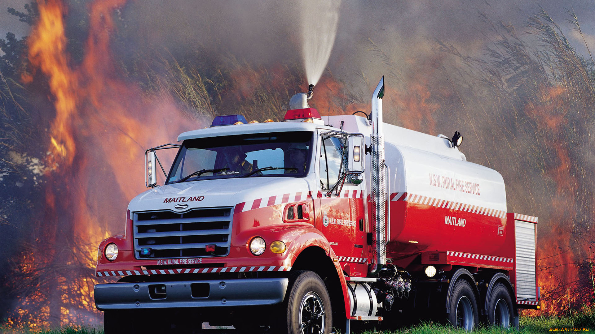 автомобили, пожарные, машины, sterling