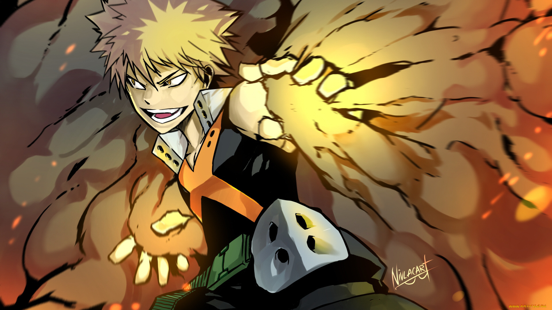 аниме, boku, no, hero, academia, моя, геройская, академия