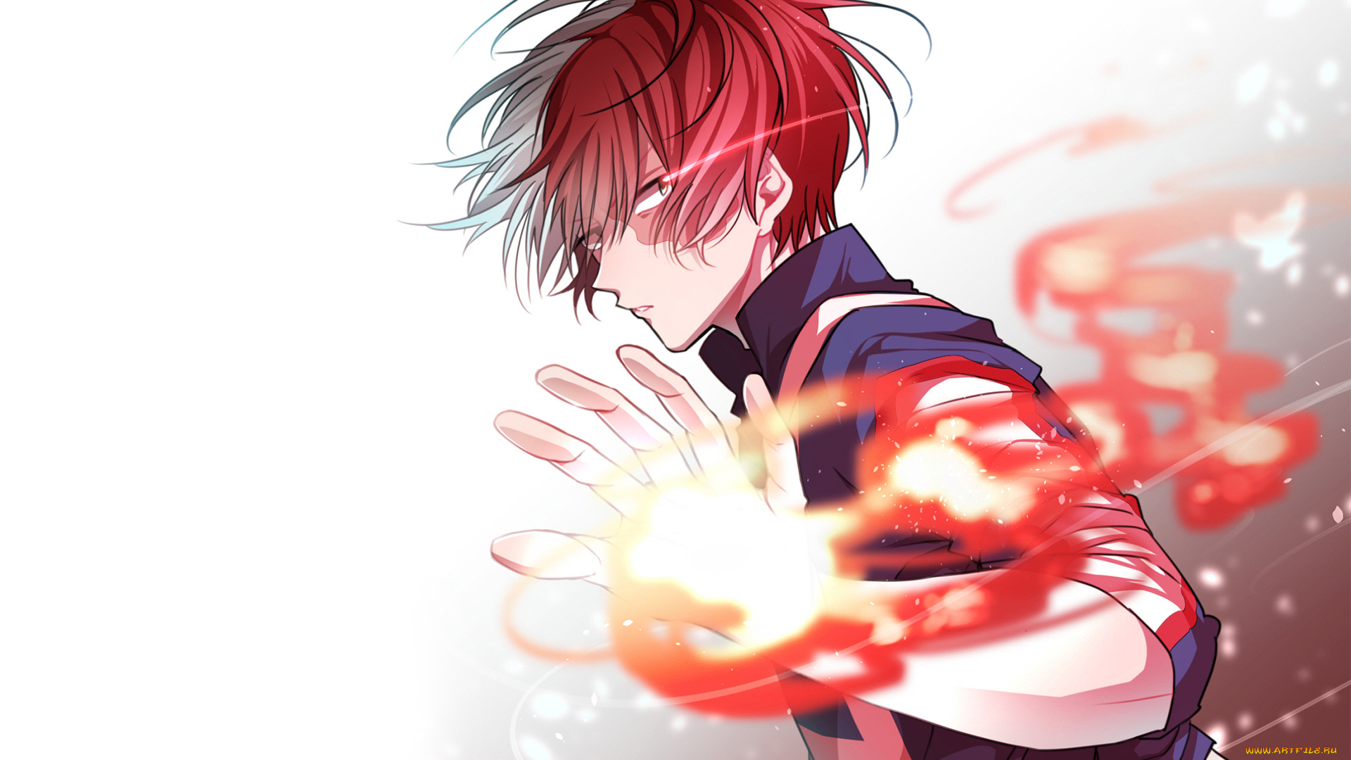 аниме, boku, no, hero, academia, парень