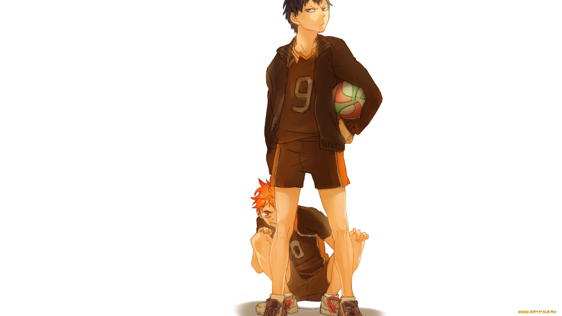 аниме, haikyuu, волейбол