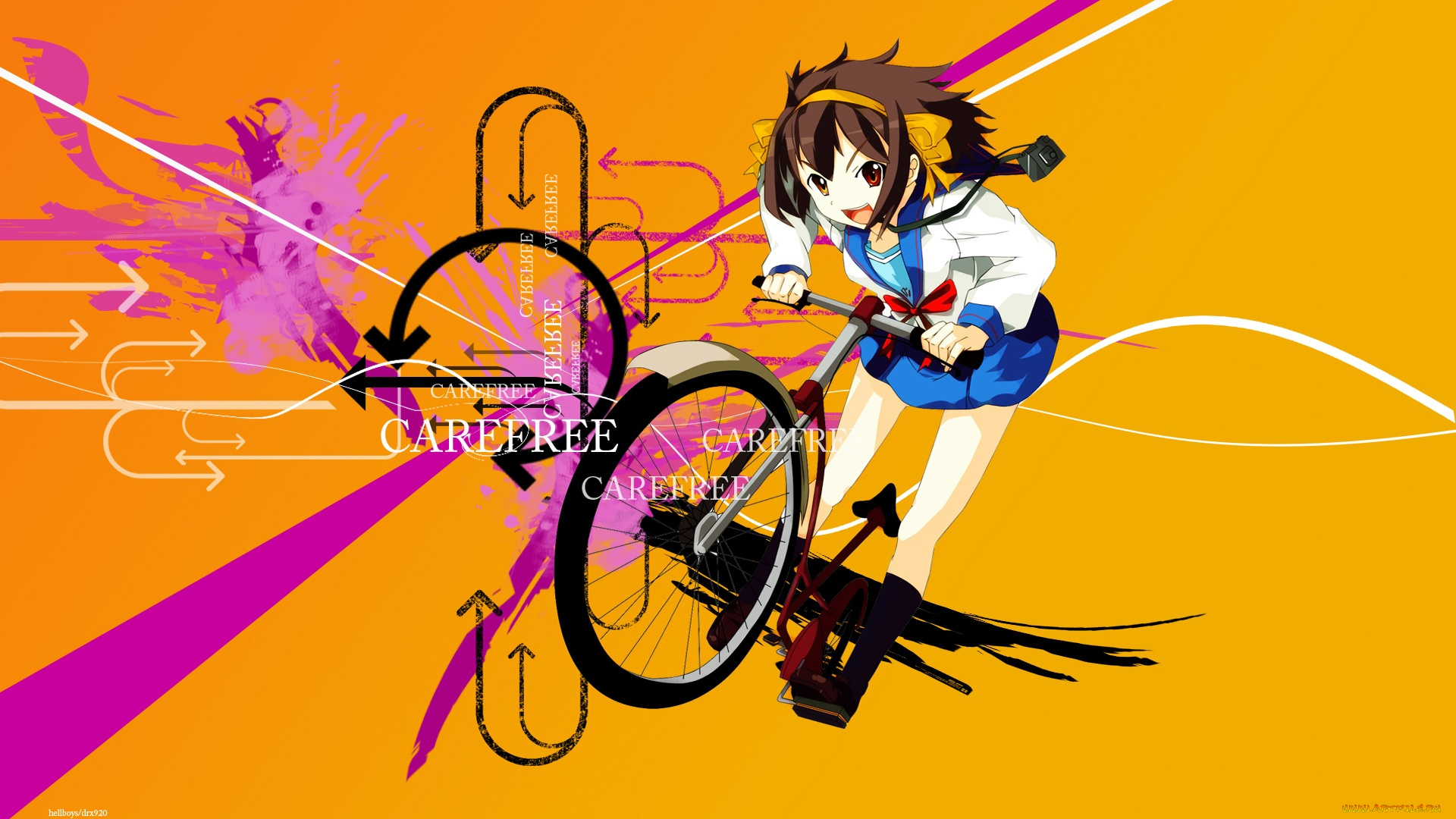 аниме, the, melancholy, of, haruhi, suzumiya, suzumiya, haruhi