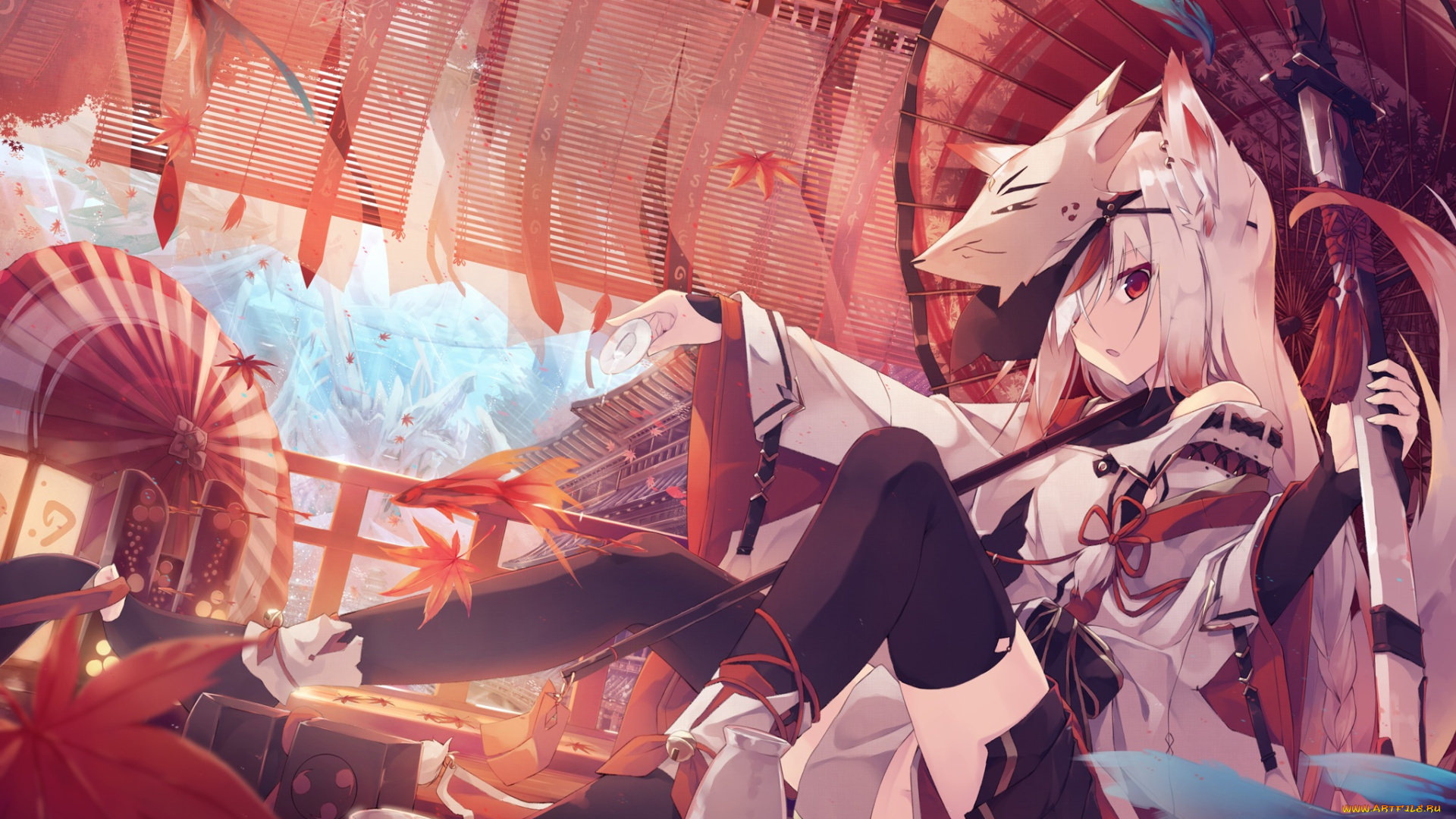 аниме, животные, , существа, misaki, yuu