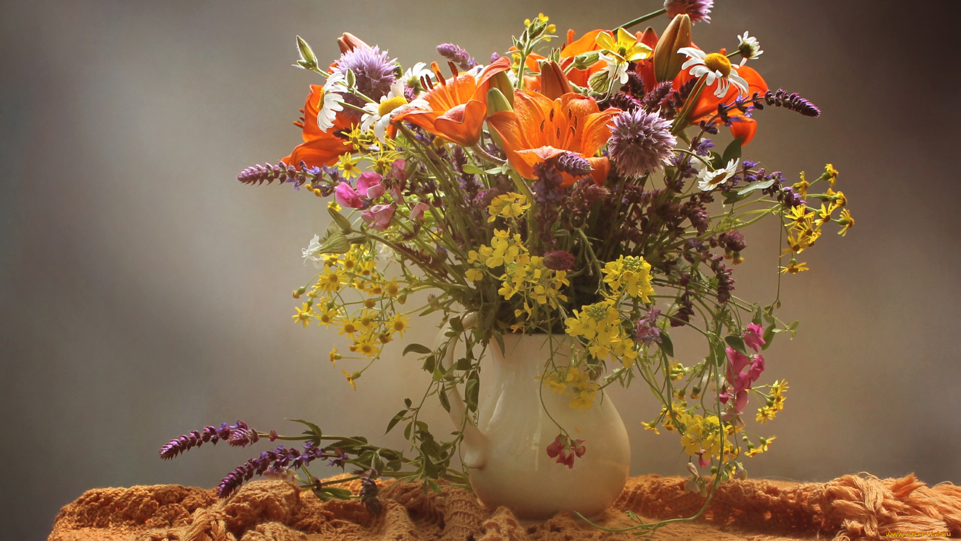 цветы, букеты, , композиции, лилии, букет, лето