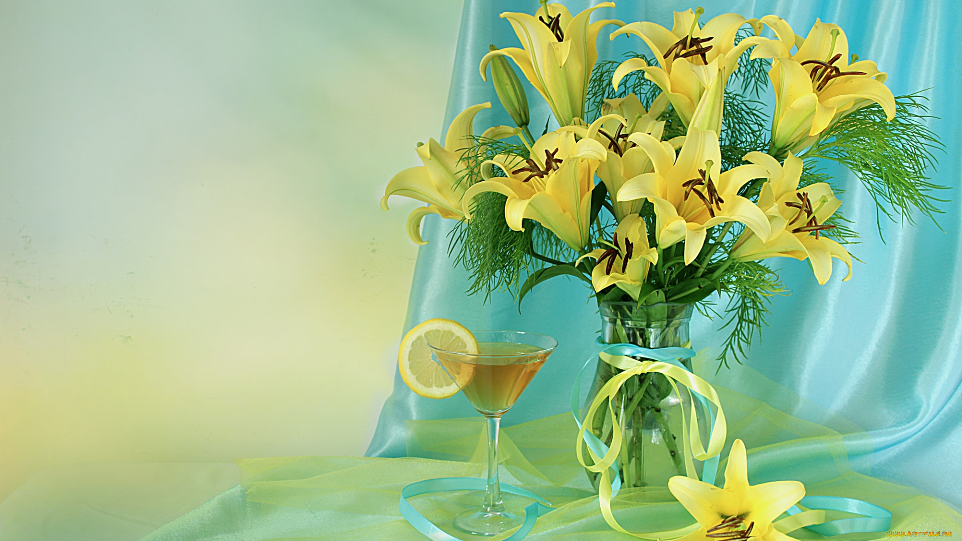 цветы, лилии, , лилейники, флора, кувшин, лето, красота