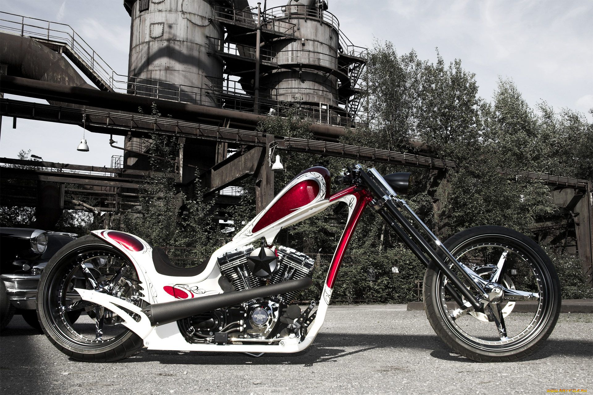 мотоциклы, customs, custom