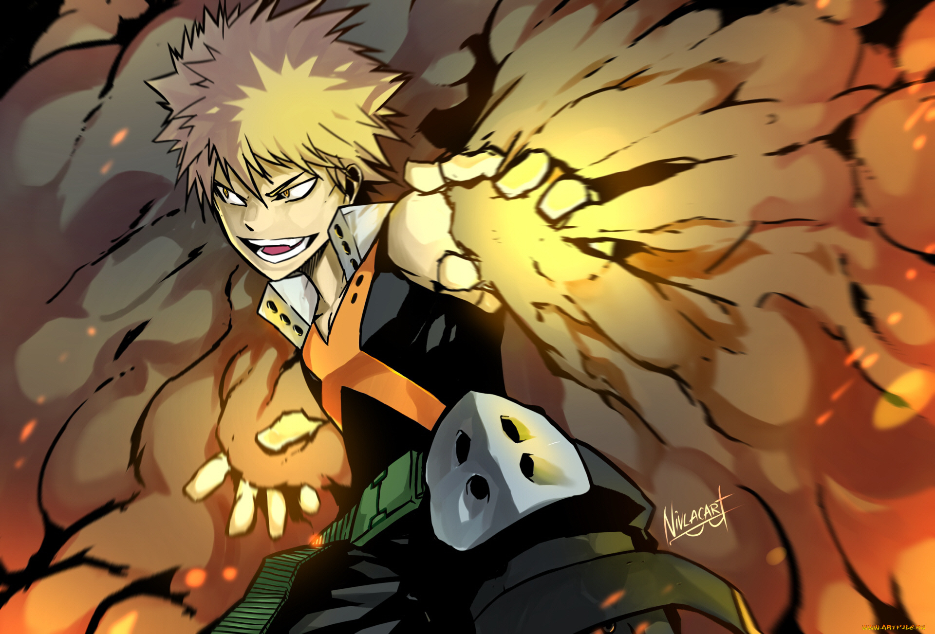 аниме, boku, no, hero, academia, моя, геройская, академия