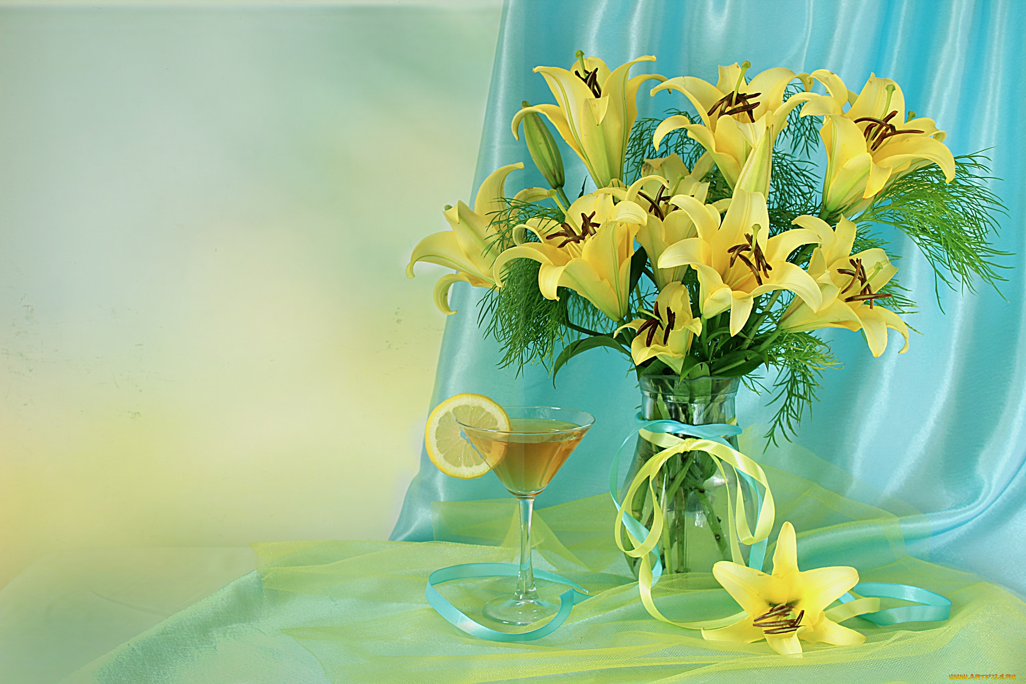 цветы, лилии, , лилейники, флора, кувшин, лето, красота