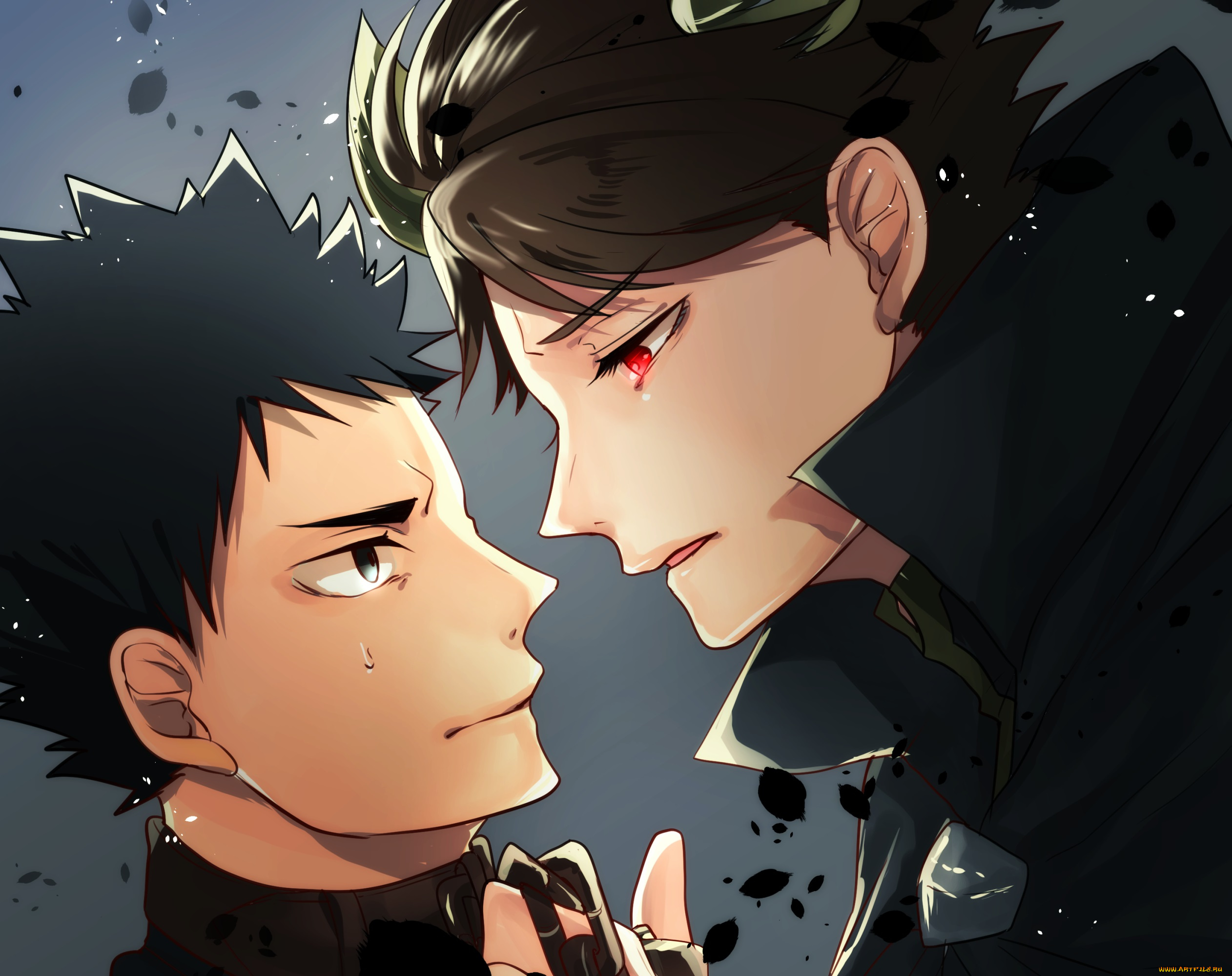 аниме, haikyuu, волейбол