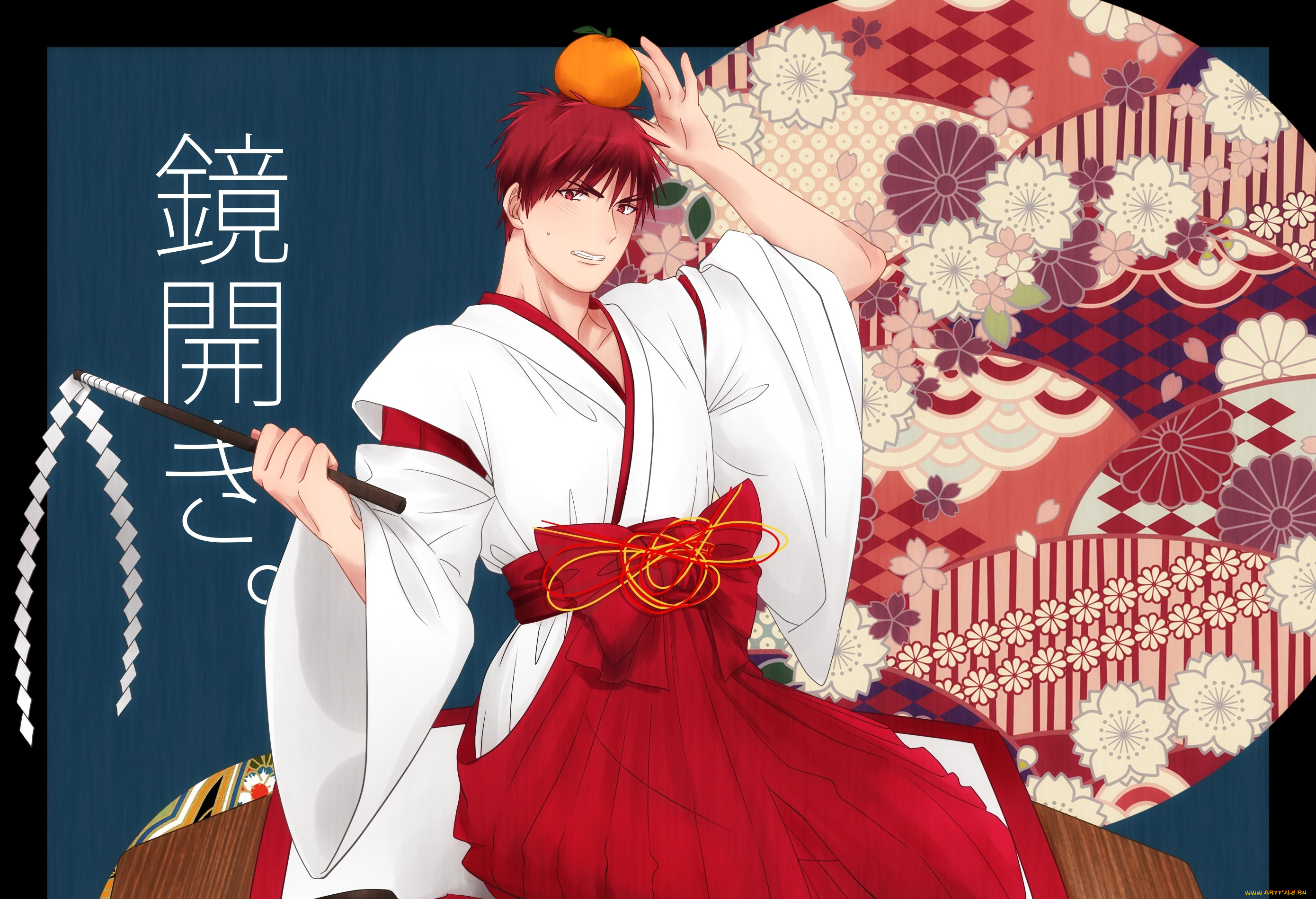 аниме, kuroko, no, baske, kagami, taiga