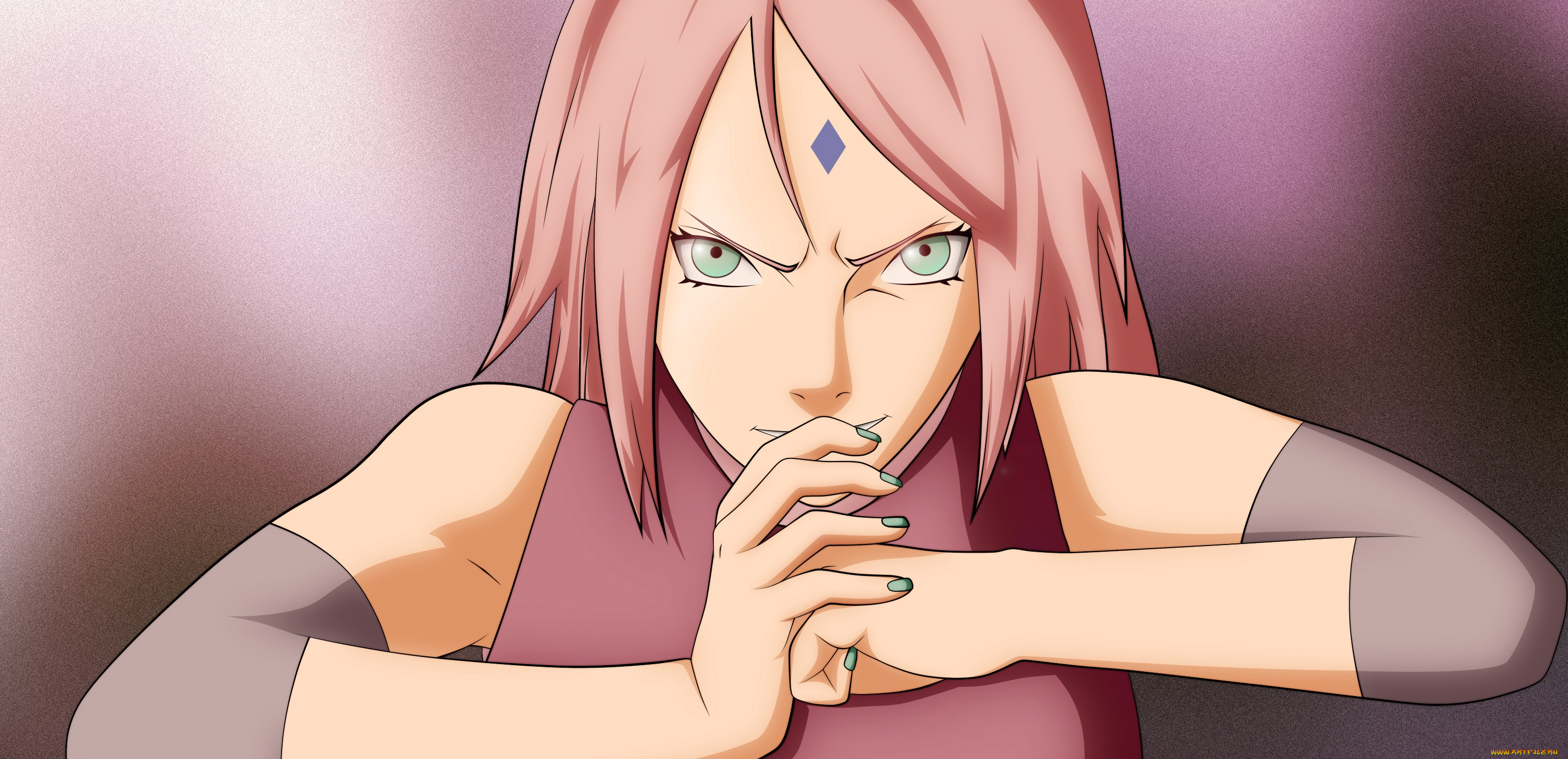 аниме, naruto, сакура