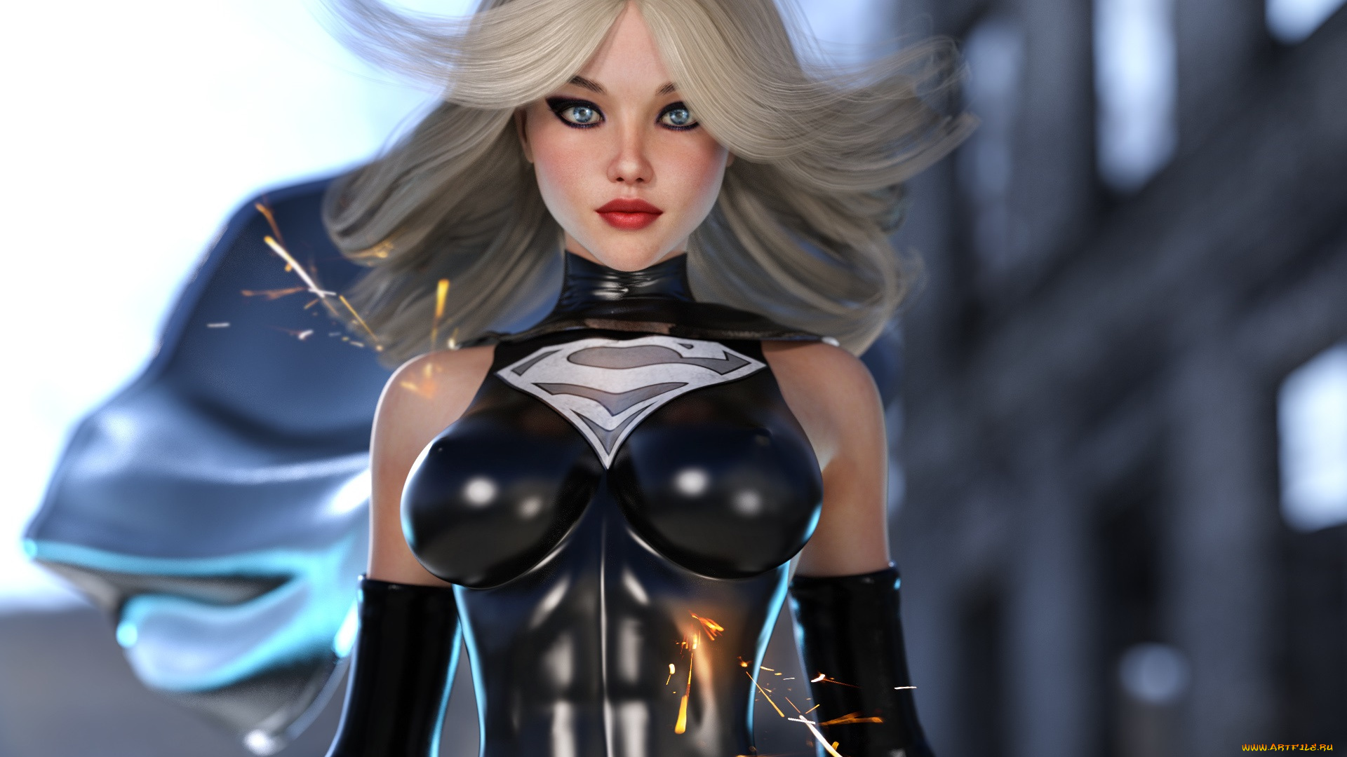 3д, графика, люди, , people, фон, взгляд, девушка