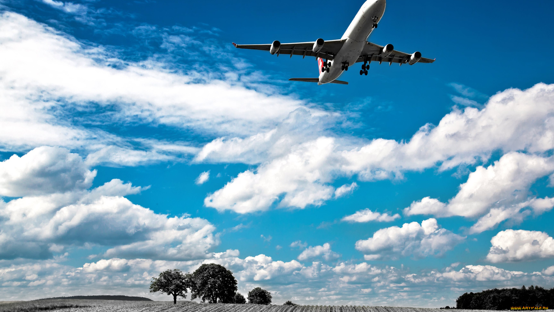 авиация, пассажирские, самолёты, самолет, полет