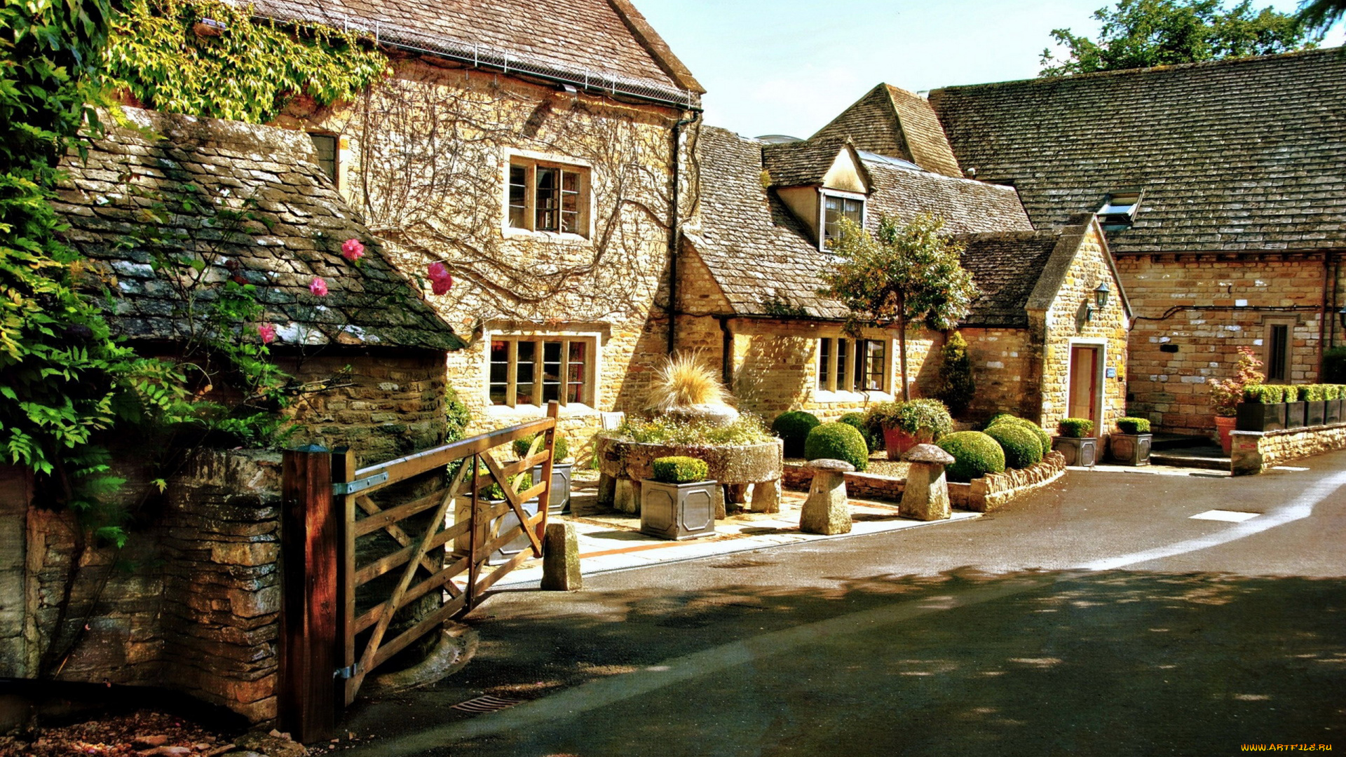 bourton, on, the, water, england, города, -, улицы, , площади, , набережные, bourton, on, the, water