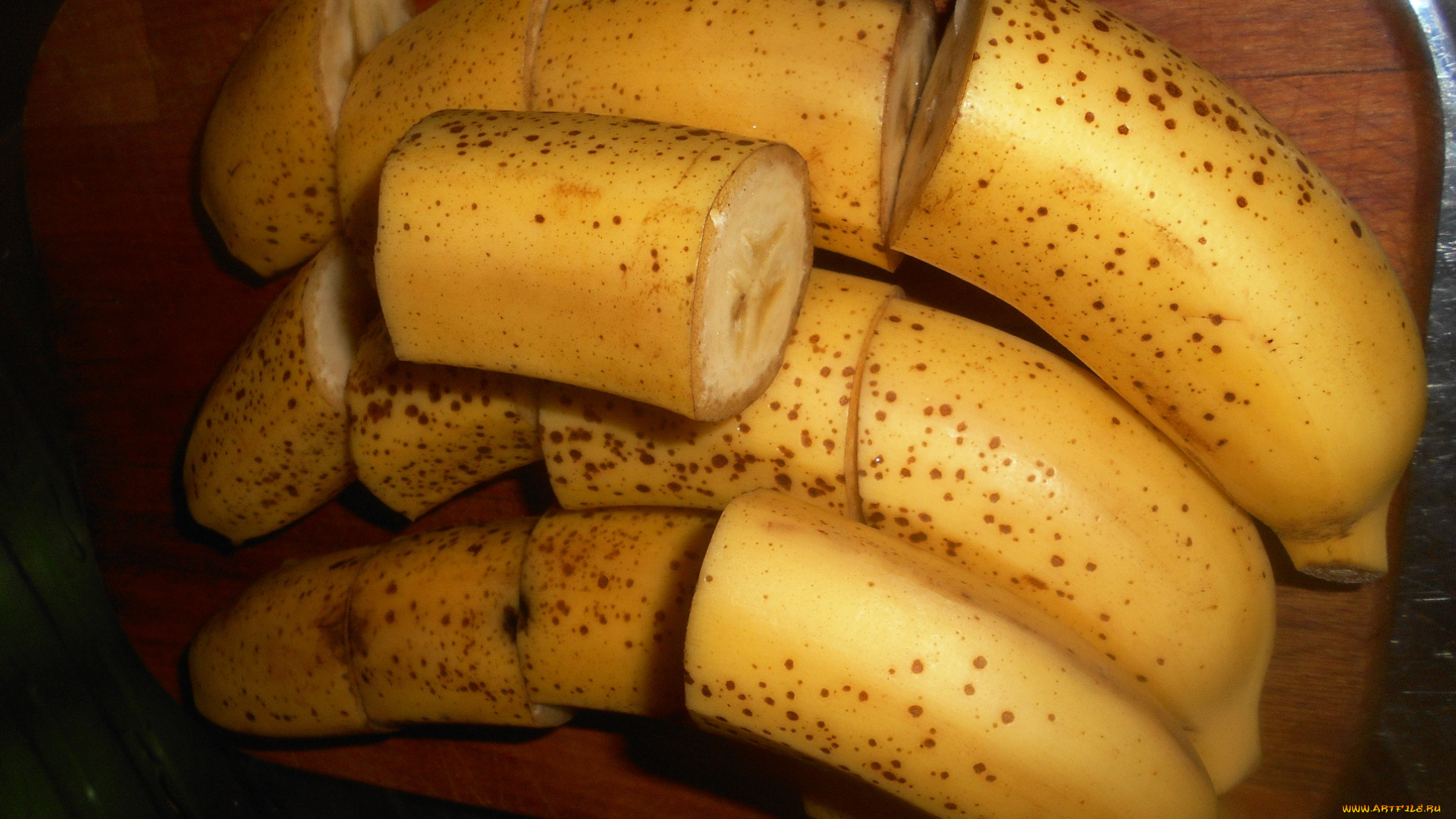 еда, бананы