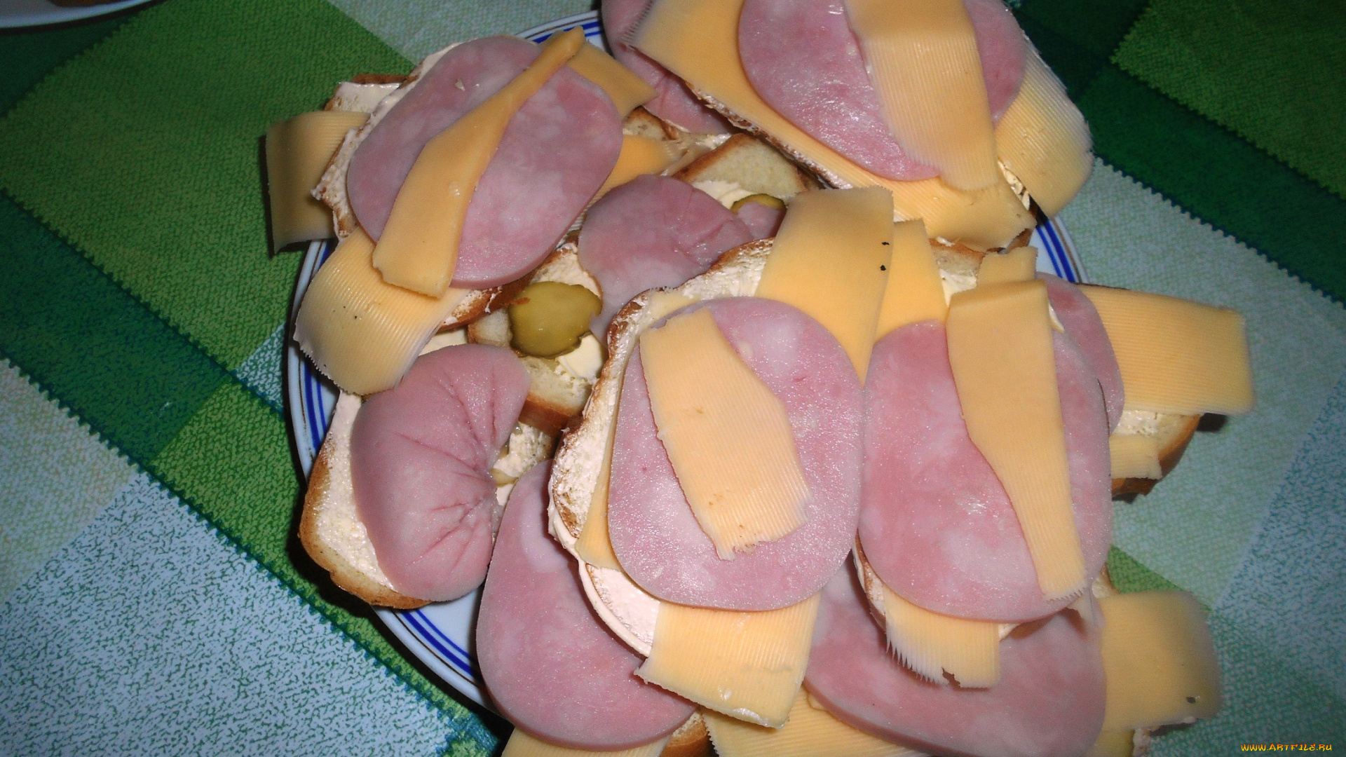 еда, бутерброды, , гамбургеры, , канапе, сыр, колбаса, хлеб