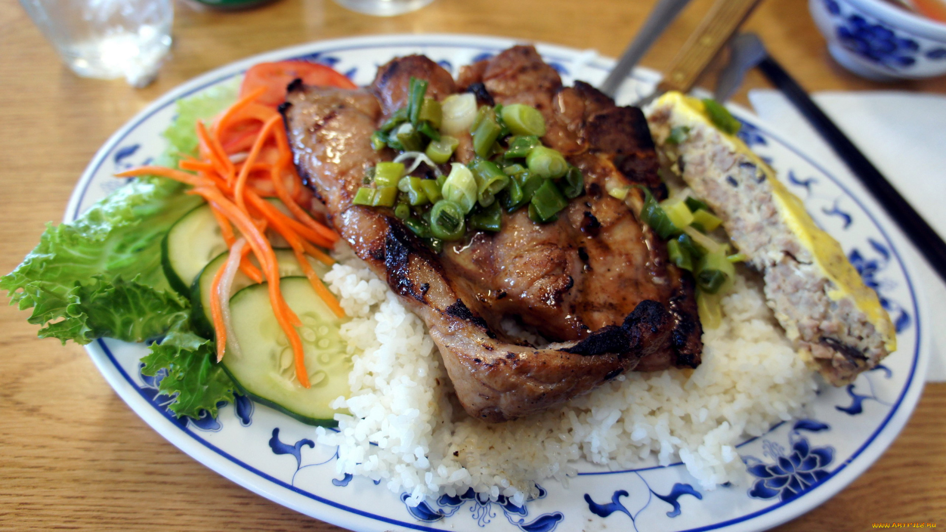 еда, мясные, блюда, вьетнамская, кухня, мясо