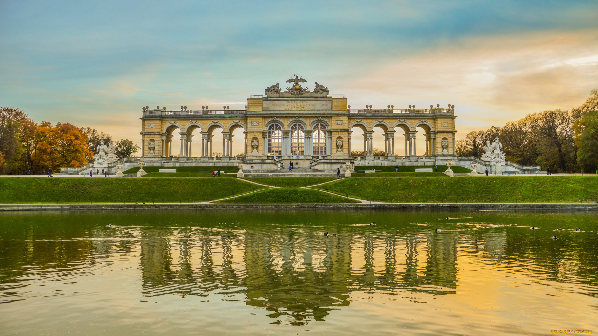 gloriette, города, вена, , австрия