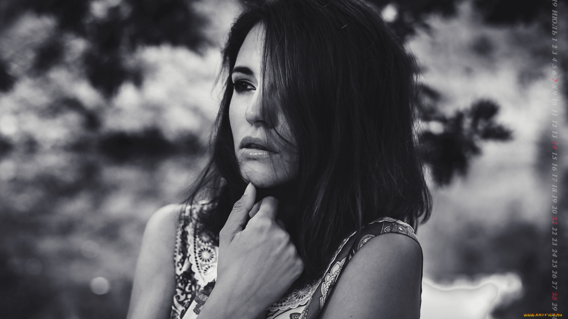 календари, компьютерный, дизайн, 2019, calendar, девушка, женщина