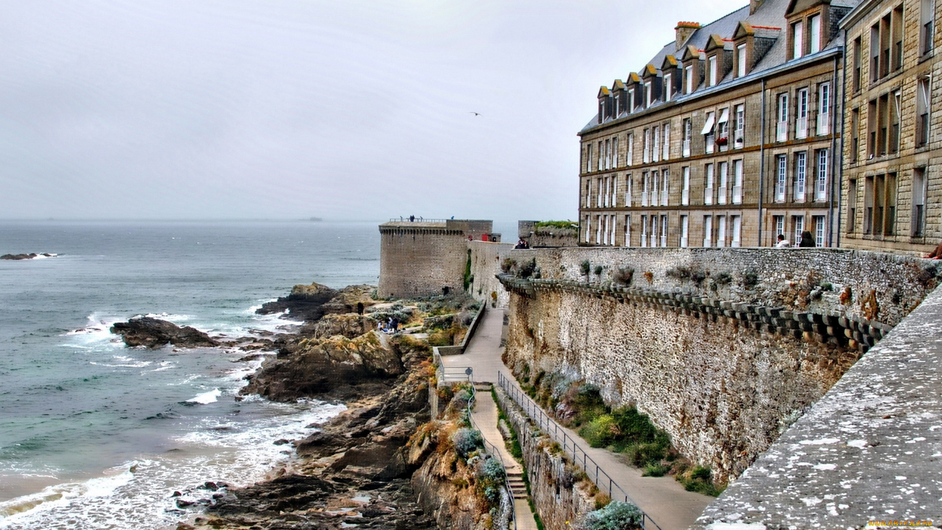 saint, malo, france, города, -, дворцы, , замки, , крепости, saint, malo