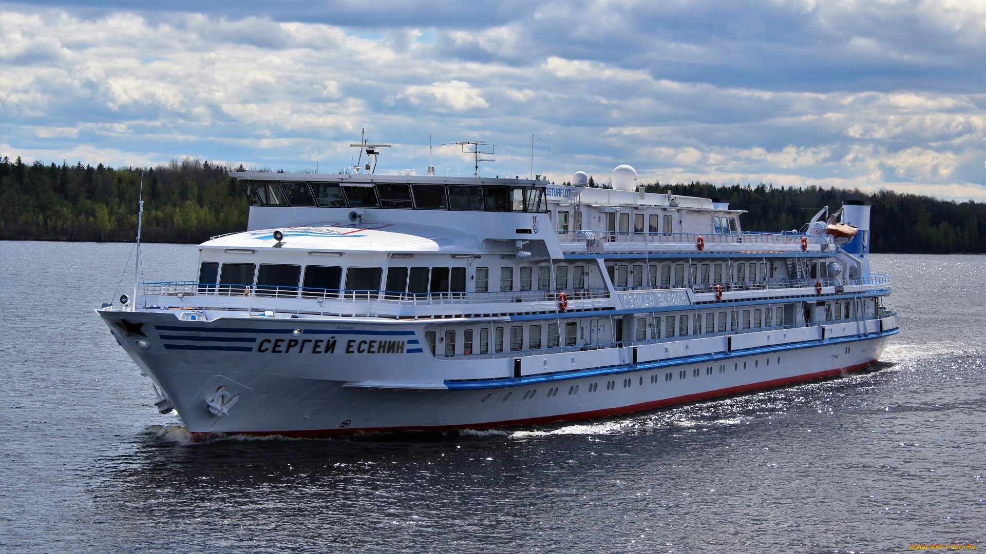 сергей, есенин, корабли, теплоходы, река, круиз, теплоход, есенин, сергей