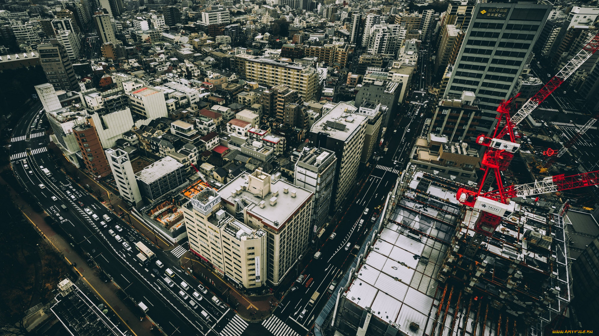 токио, япония, города, токио, , городской, вид, столица, здания, улица