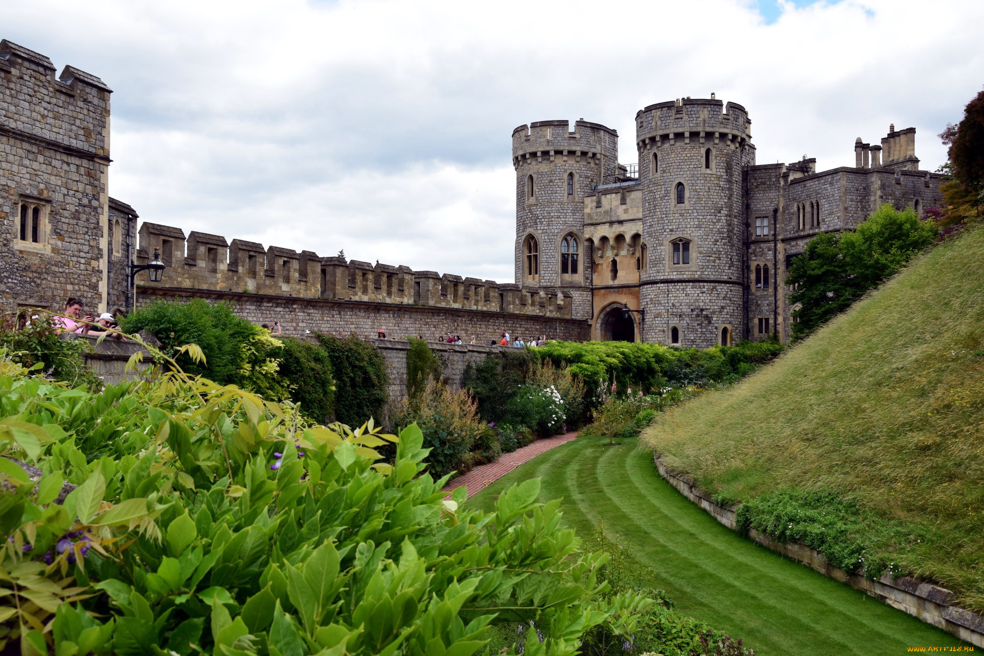 windsor, castle, города, замки, англии, windsor, castle
