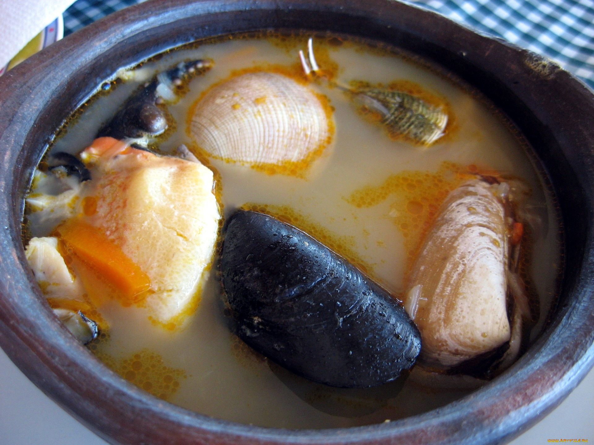 еда, первые, блюда, суп, рыбный