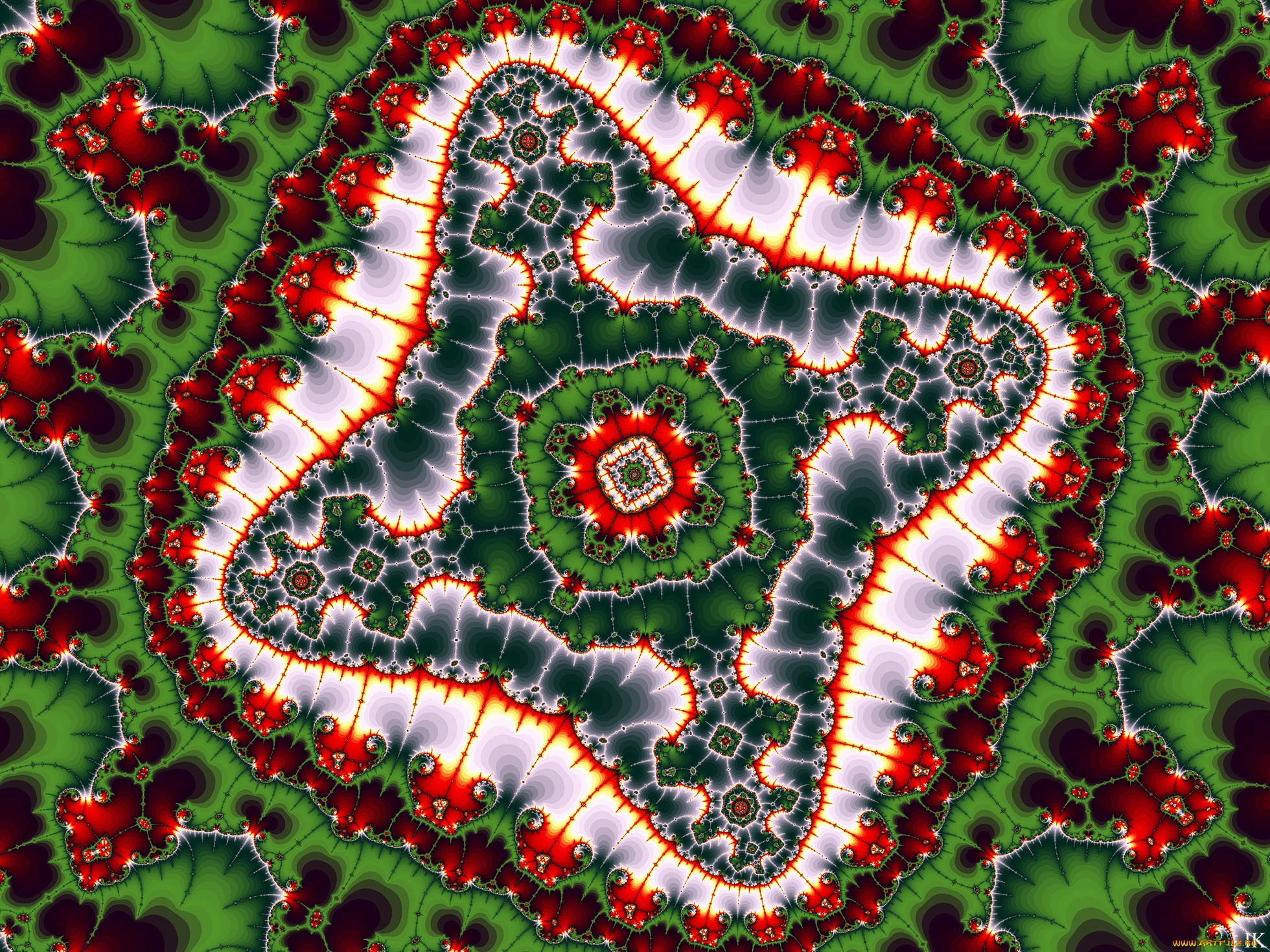 3д, графика, фракталы, , fractal, цвет, фон, узор