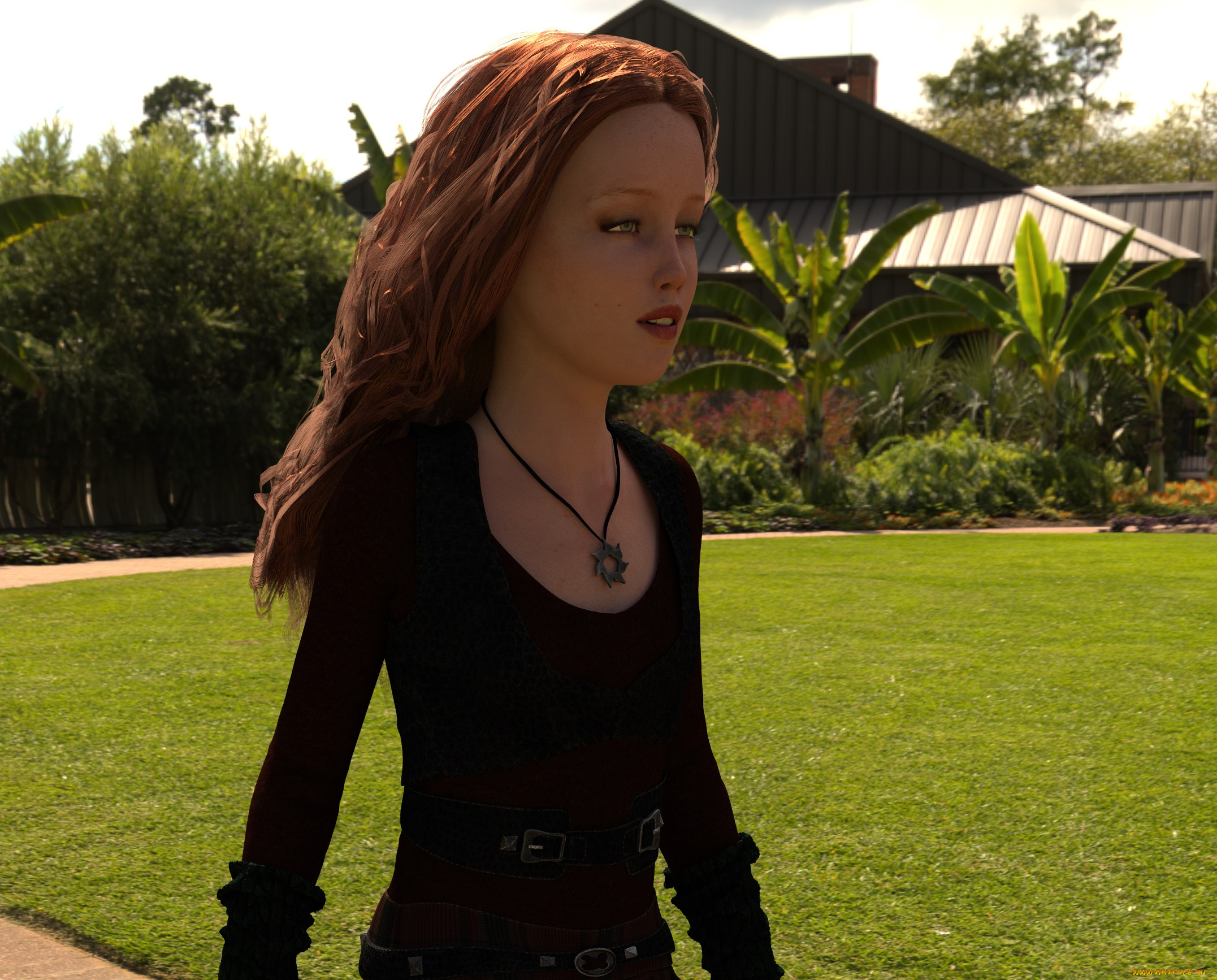 3д, графика, люди, , people, фон, взгляд, девушка