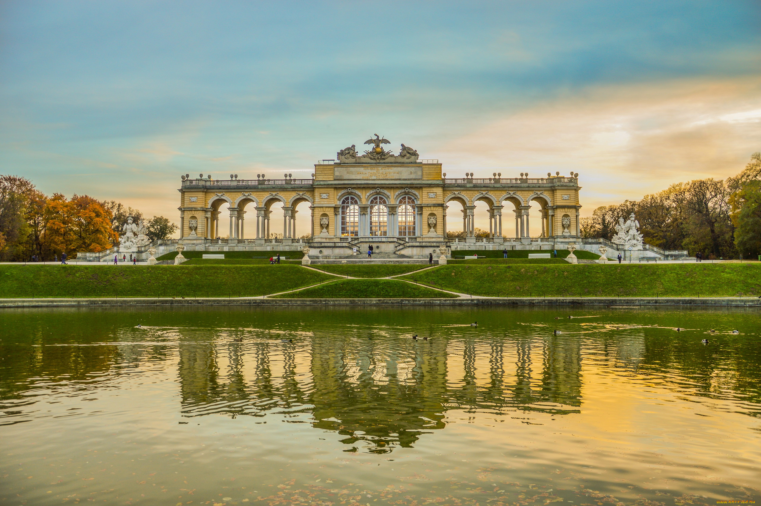 gloriette, города, вена, , австрия