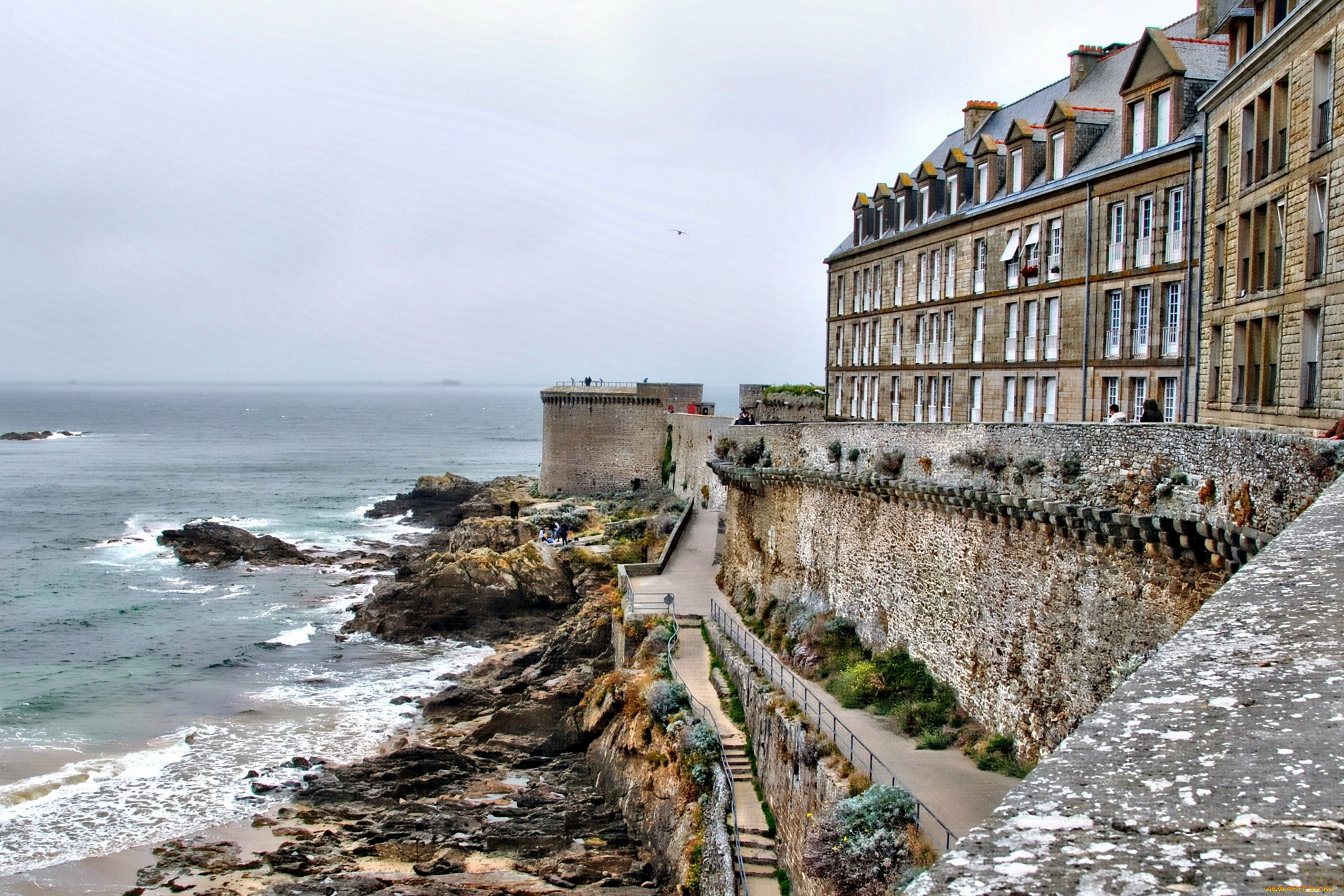 saint, malo, france, города, -, дворцы, , замки, , крепости, saint, malo