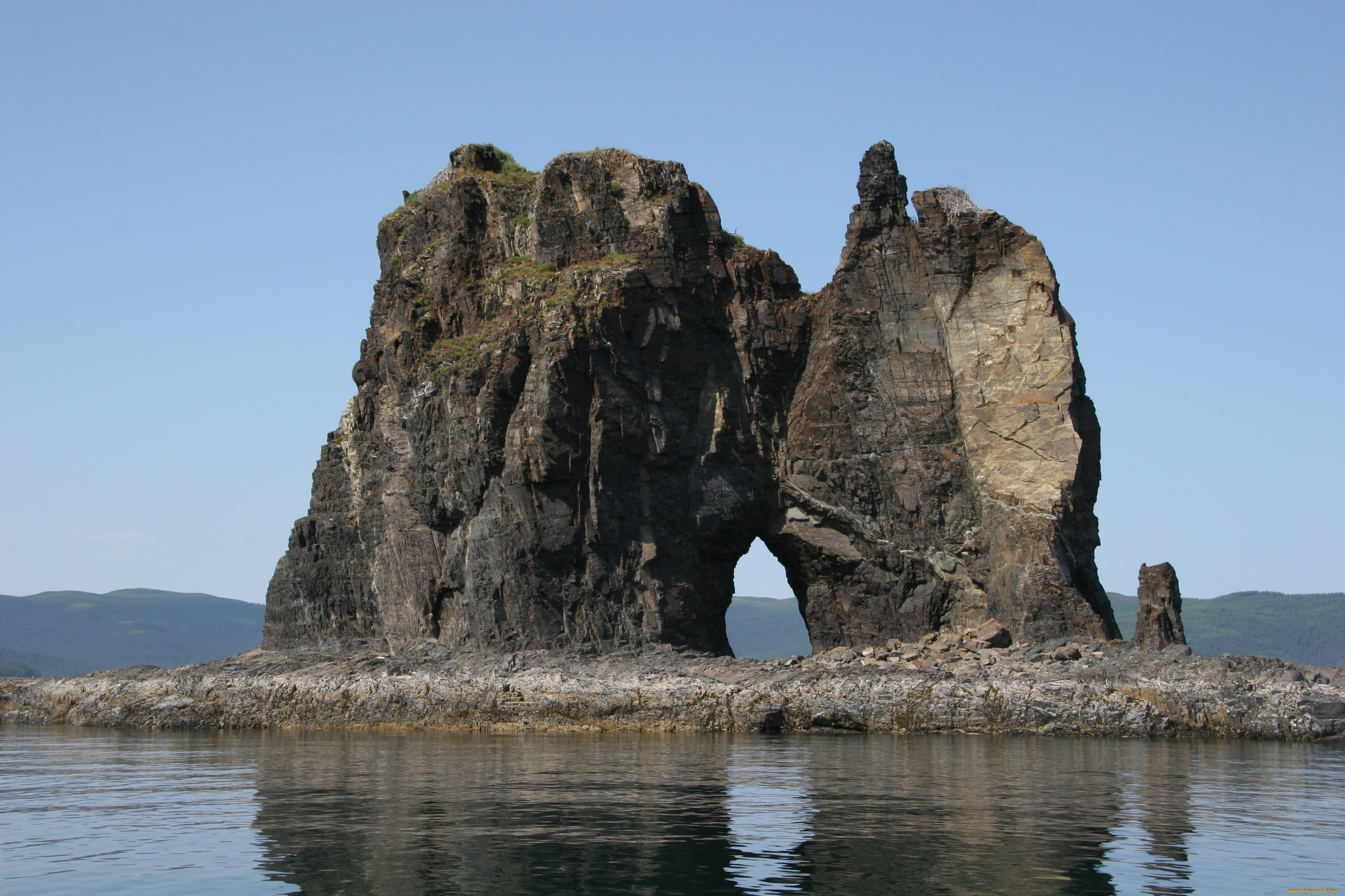 шантарские, острова, природа, моря, океаны, шантарские, острова, россия, море, скалы