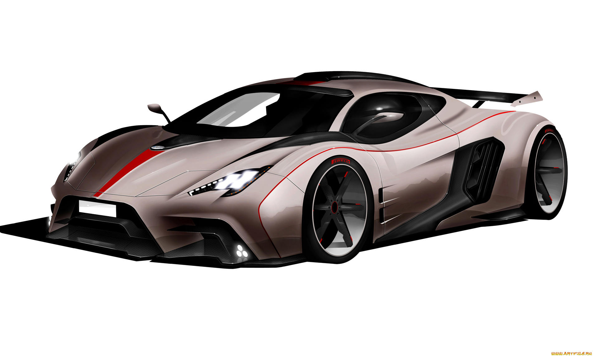 рисованное, авто, мото, фон, автомобиль