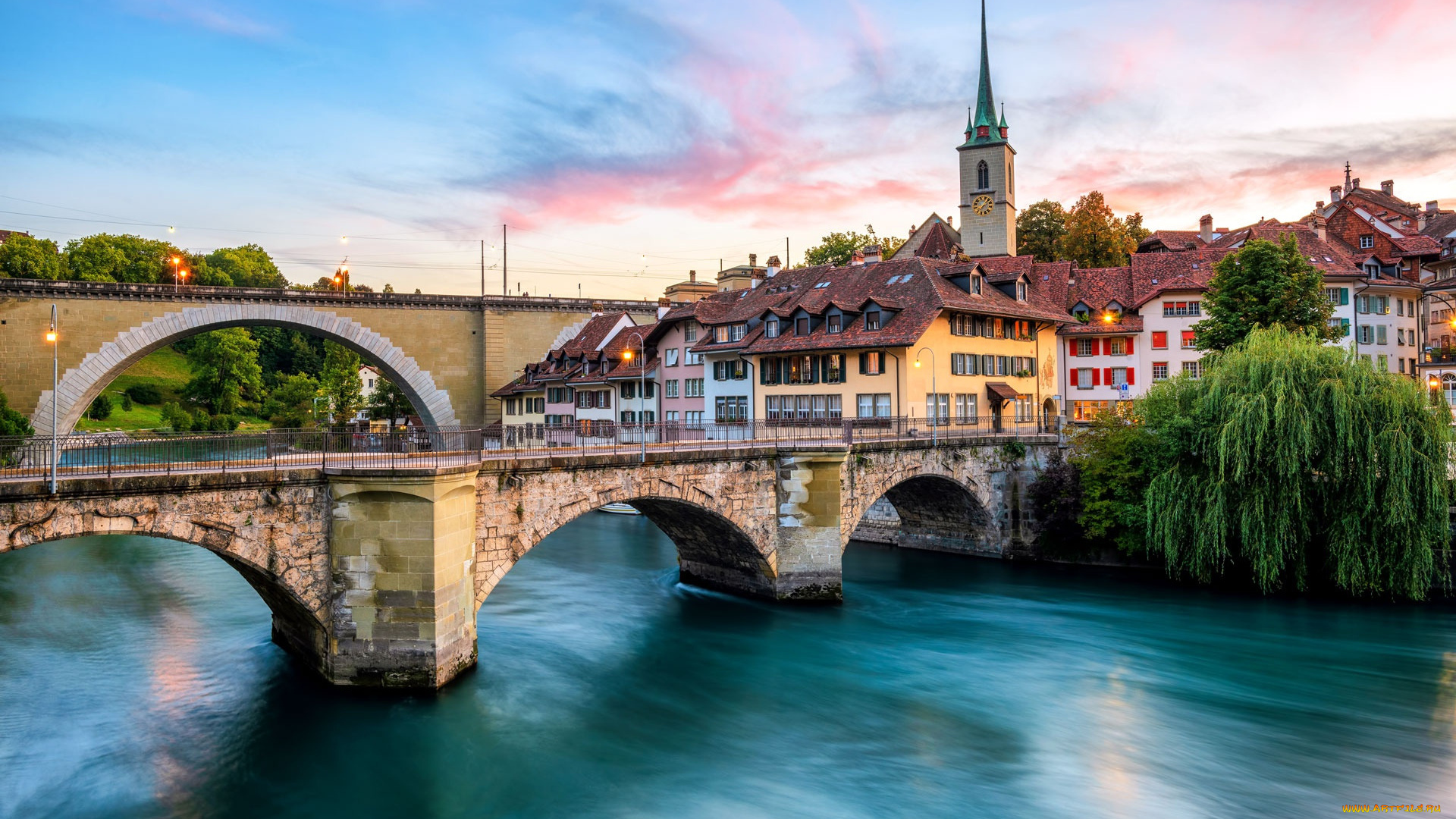 nydeggbrucke, города, берн, , швейцария