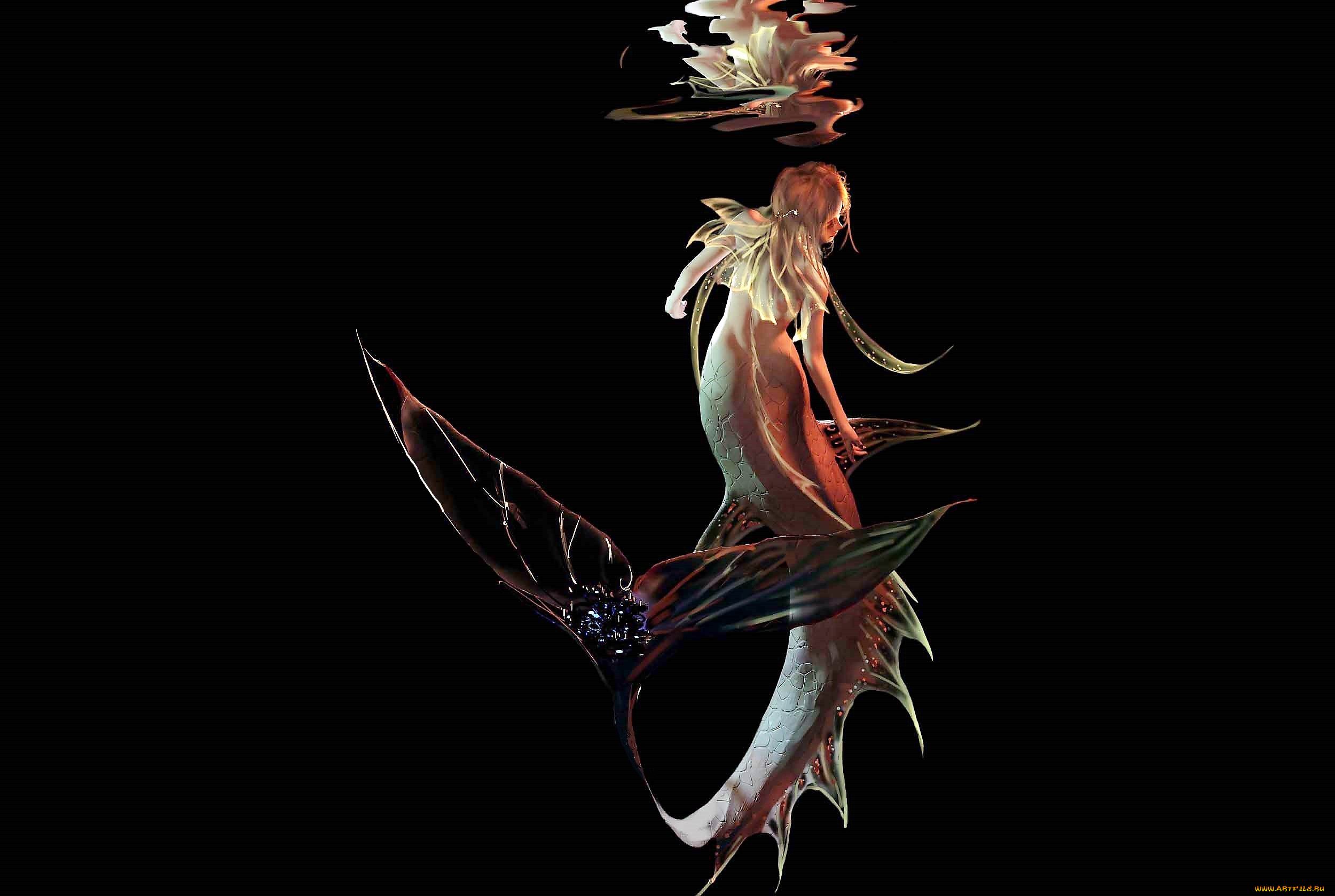 фэнтези, русалки, русалка