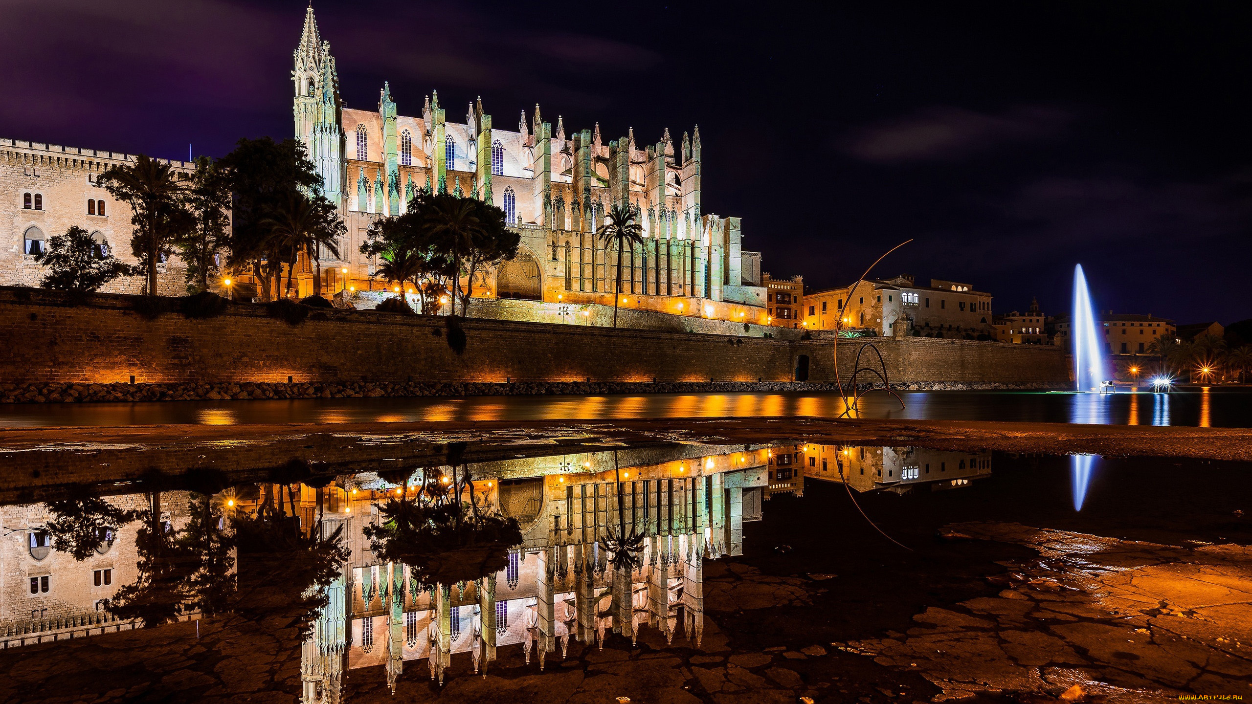 palma, de, mallorca, spain, города, -, католические, соборы, , костелы, , аббатства, palma, de, mallorca