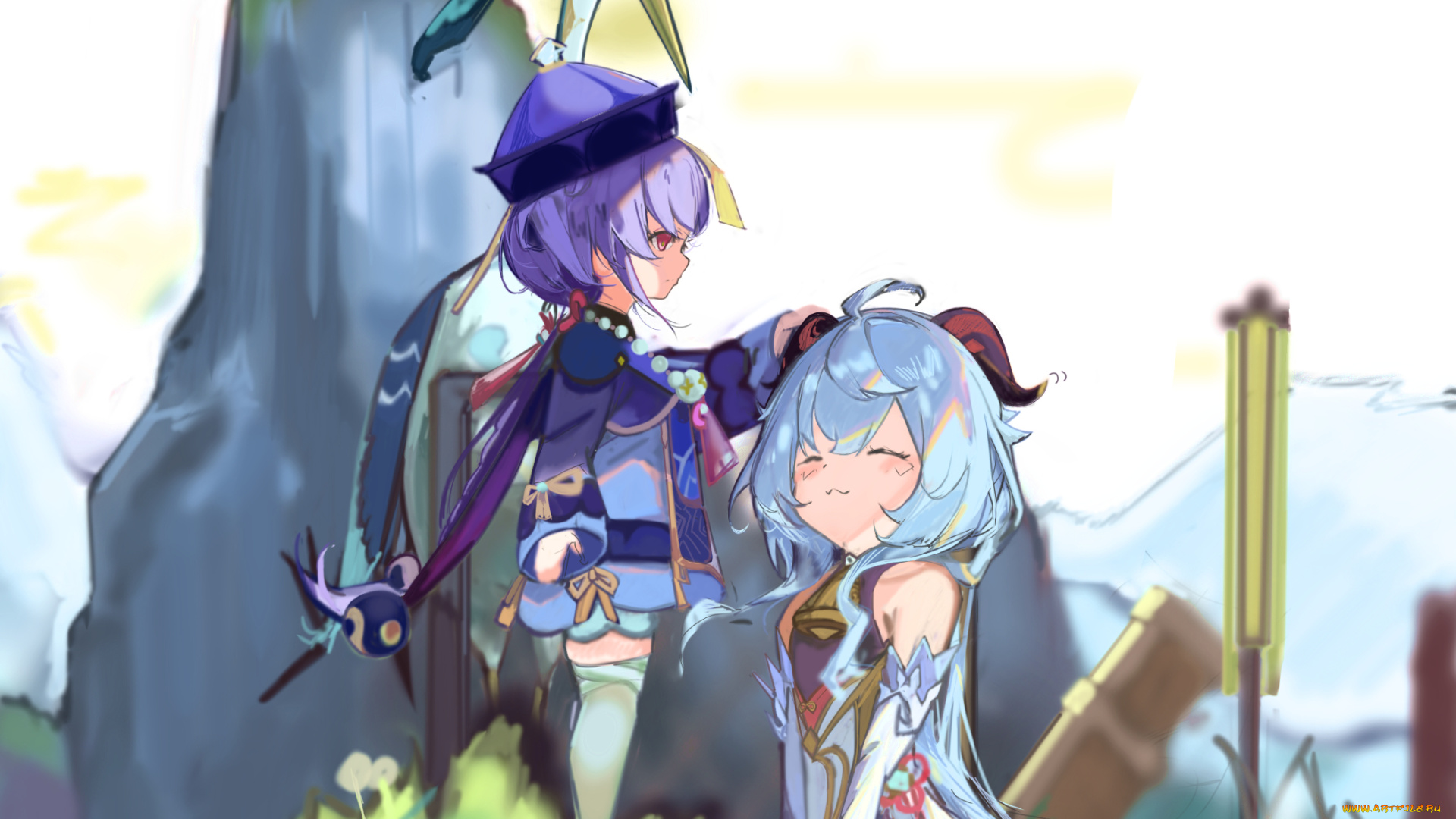 аниме, genshin, impact, genshin, impact