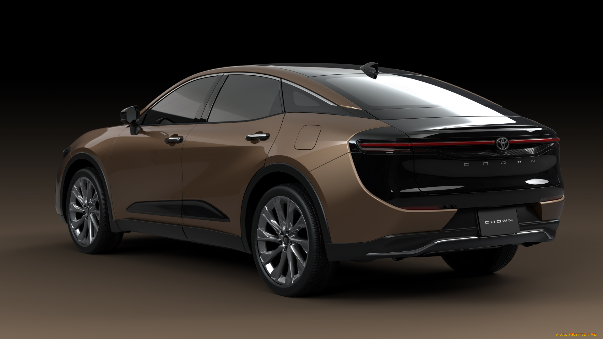 автомобили, toyota, crown, crossover, g, 2022, тойота, вид, сзади, краун, кроссовер