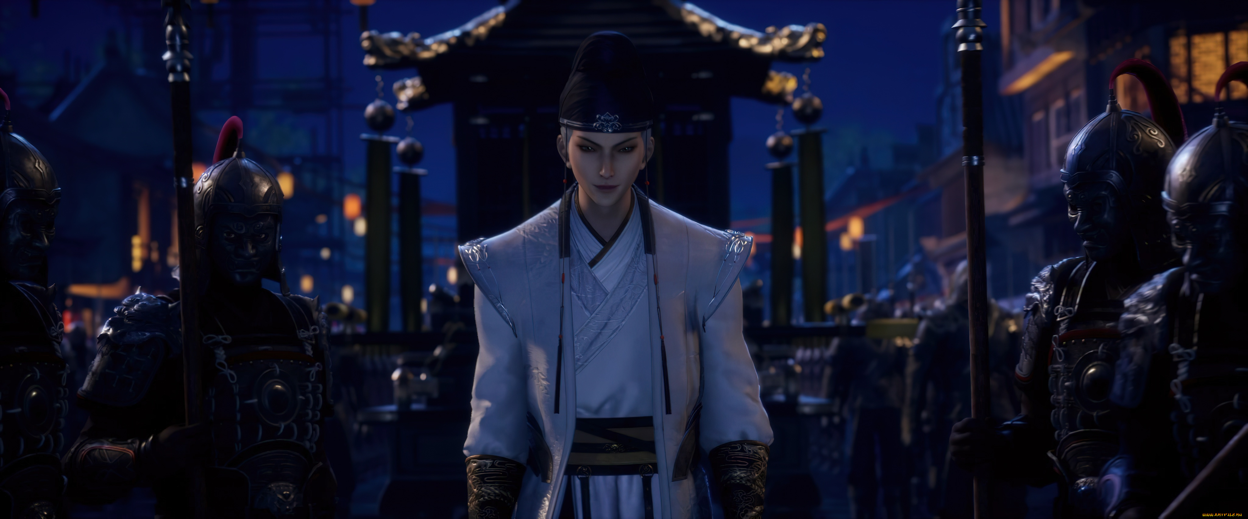 аниме, hua, jianghu, , ling, zhu, hua, jianghu, ling, zhu