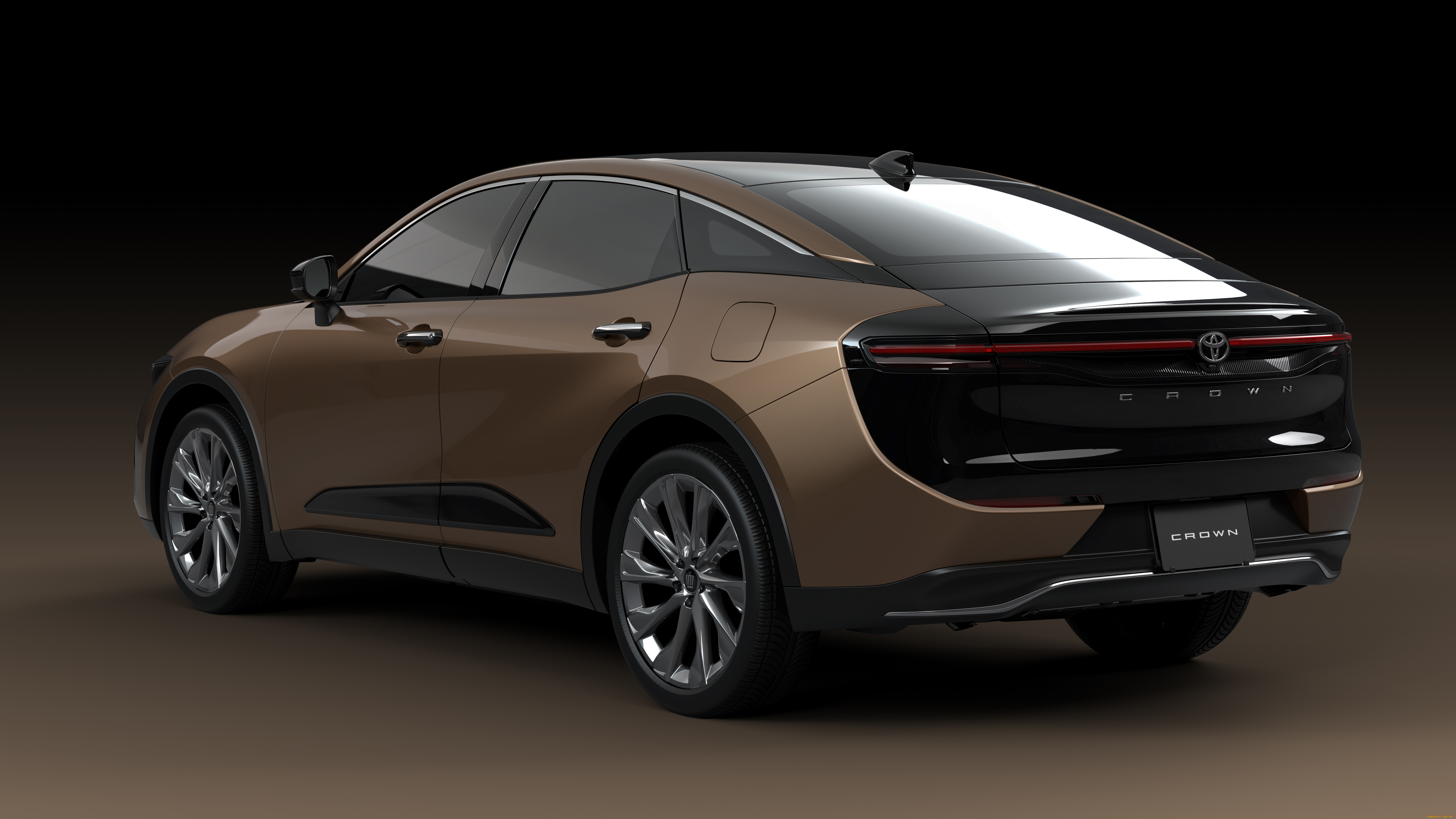 автомобили, toyota, crown, crossover, g, 2022, тойота, вид, сзади, краун, кроссовер