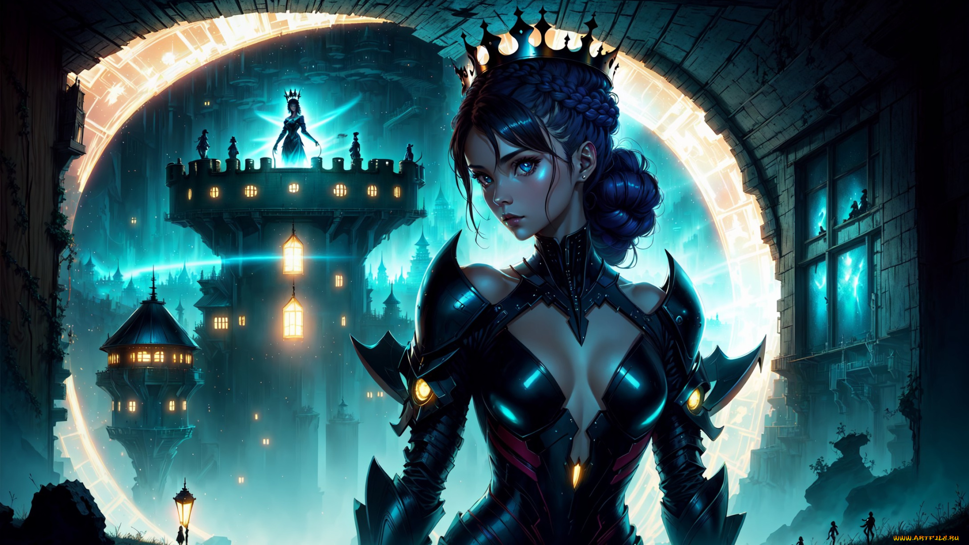 фэнтези, девушки, нейросети, графика, нейроарт, ai, art, нейронные, сети, рисунки, нейро, искусство