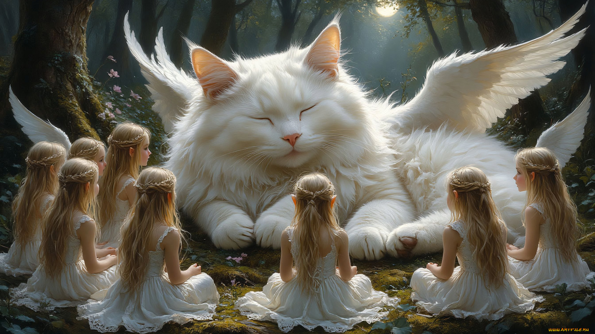фэнтези, существа, нейросети, графика, нейроарт, ai, art, нейронные, сети, рисунки, нейро, искусство, нейрографика, graphics, neuroart, neural, networks, drawings, neuro, neurography, сказочная, кошка