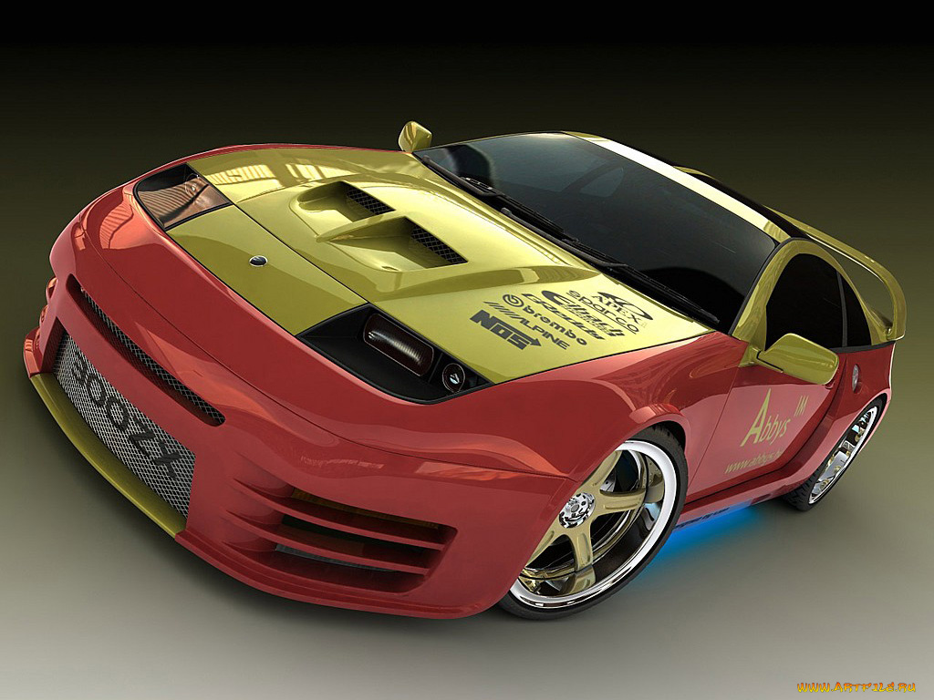 автомобили, 3д