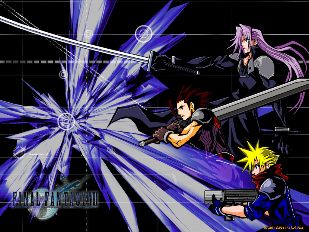 аниме, final, fantasy