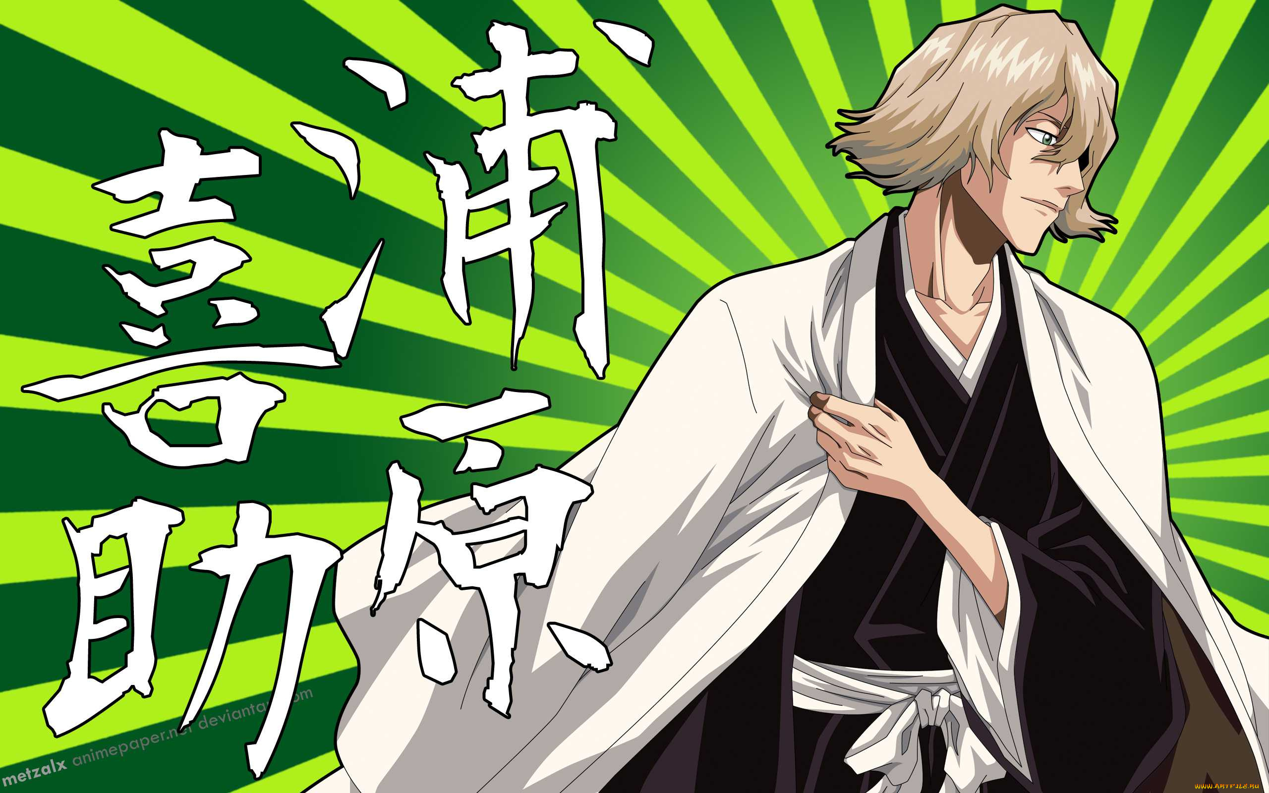 bleach, аниме, kisuke, urahara