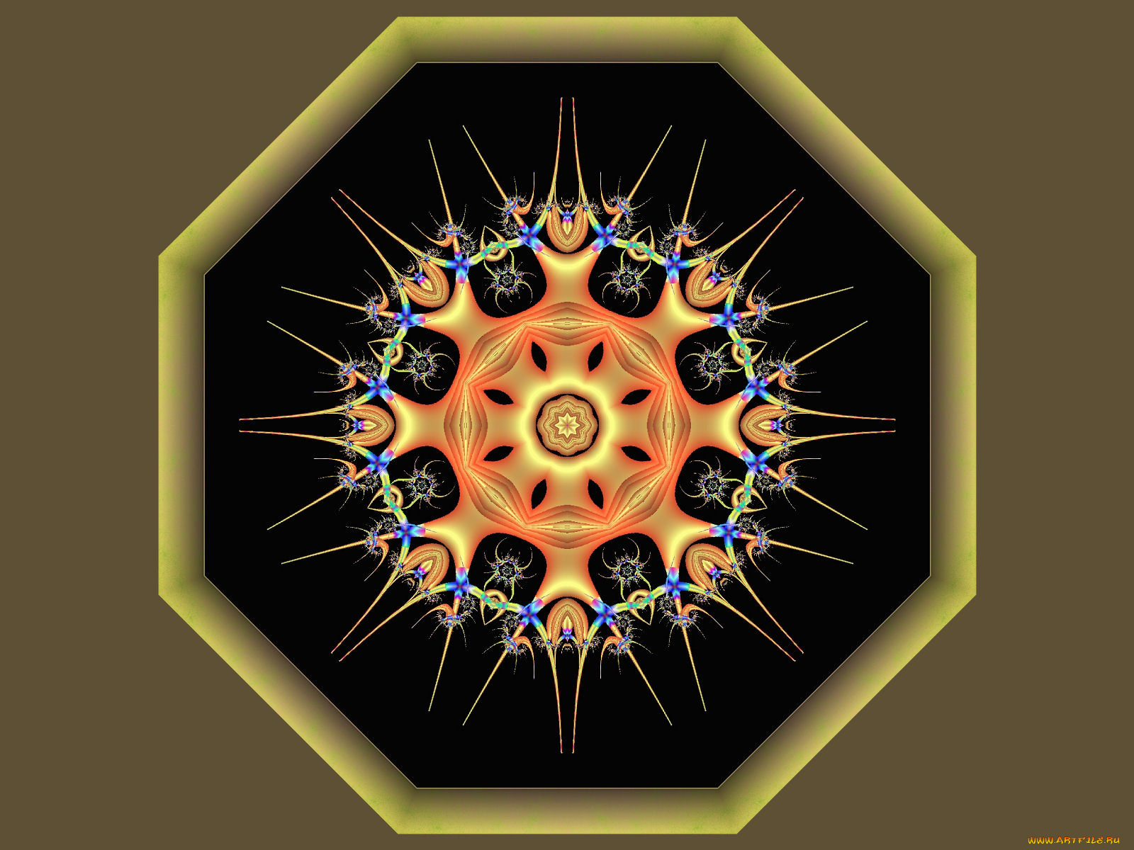 3д, графика, fractal, фракталы