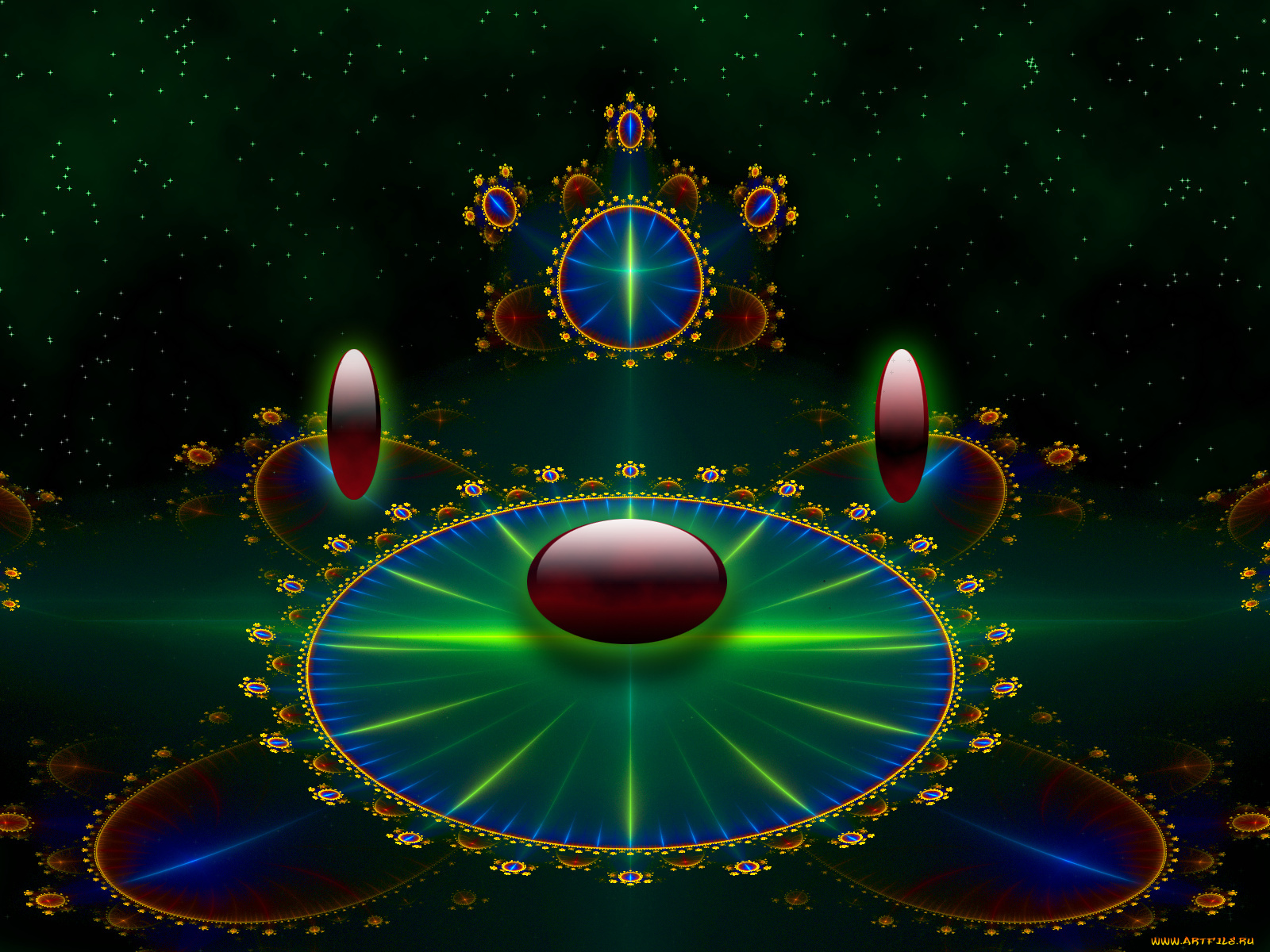 3д, графика, fractal, фракталы, фрактал