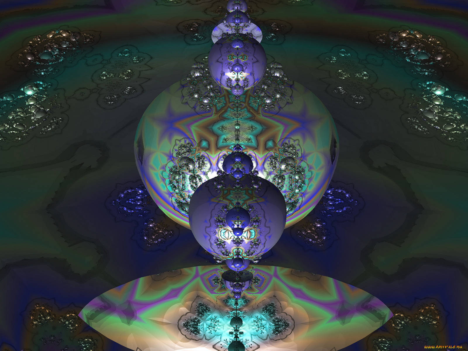 3д, графика, fractal, фракталы, фрактал