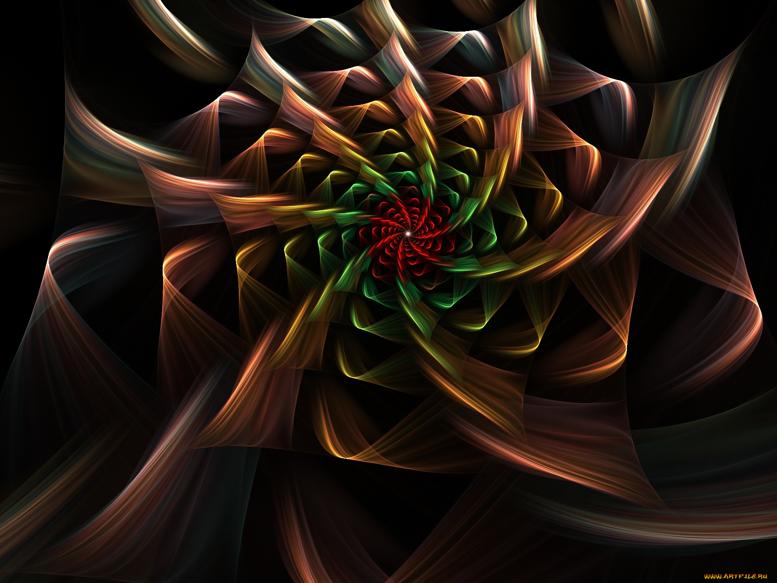 3д, графика, fractal, фракталы, фрактал, узор, тёмный